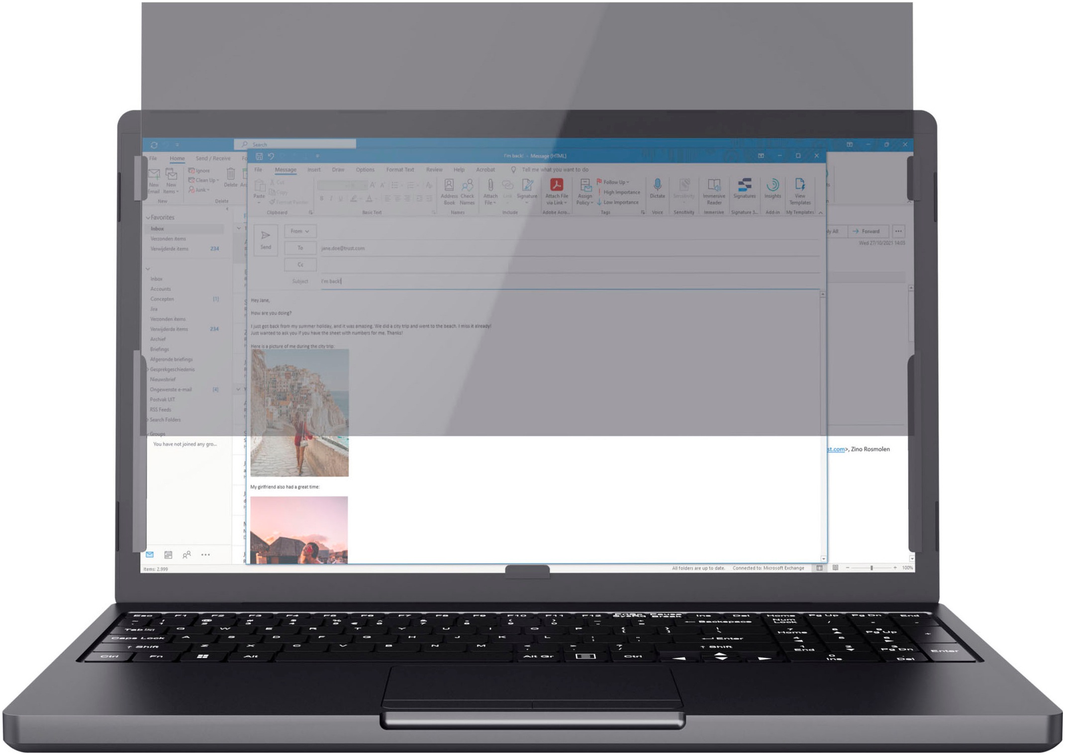 Trust Schutzfolie "PRIMO" Mit Touchscreen kompatibel