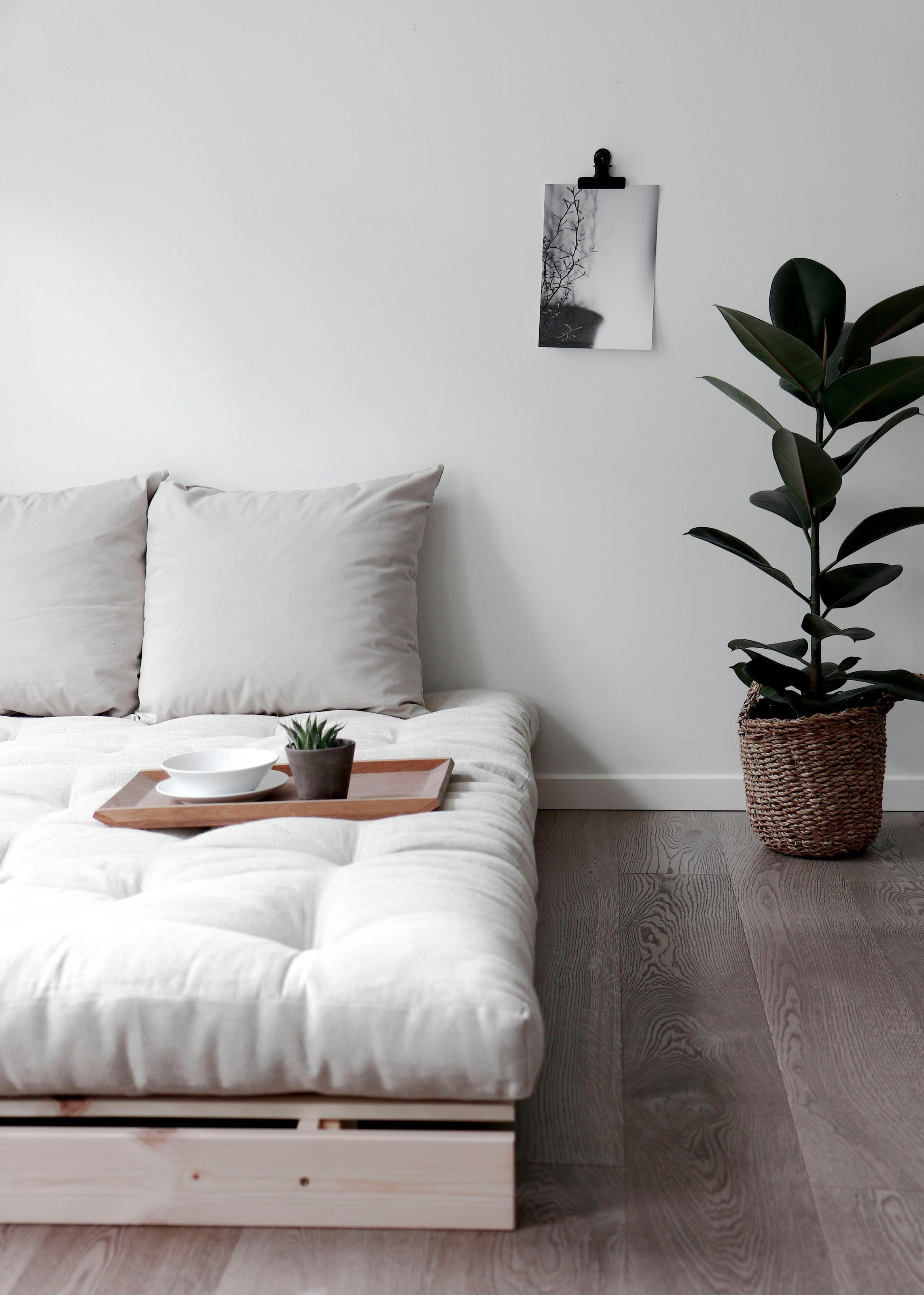 Karup Design Daybed »Roots Schlafsofa, Gästebett, Sofa inkl. Futonmatratze«, Liegefläche 90/140/160 x200 cm, FSC® zertifizierte Kiefer