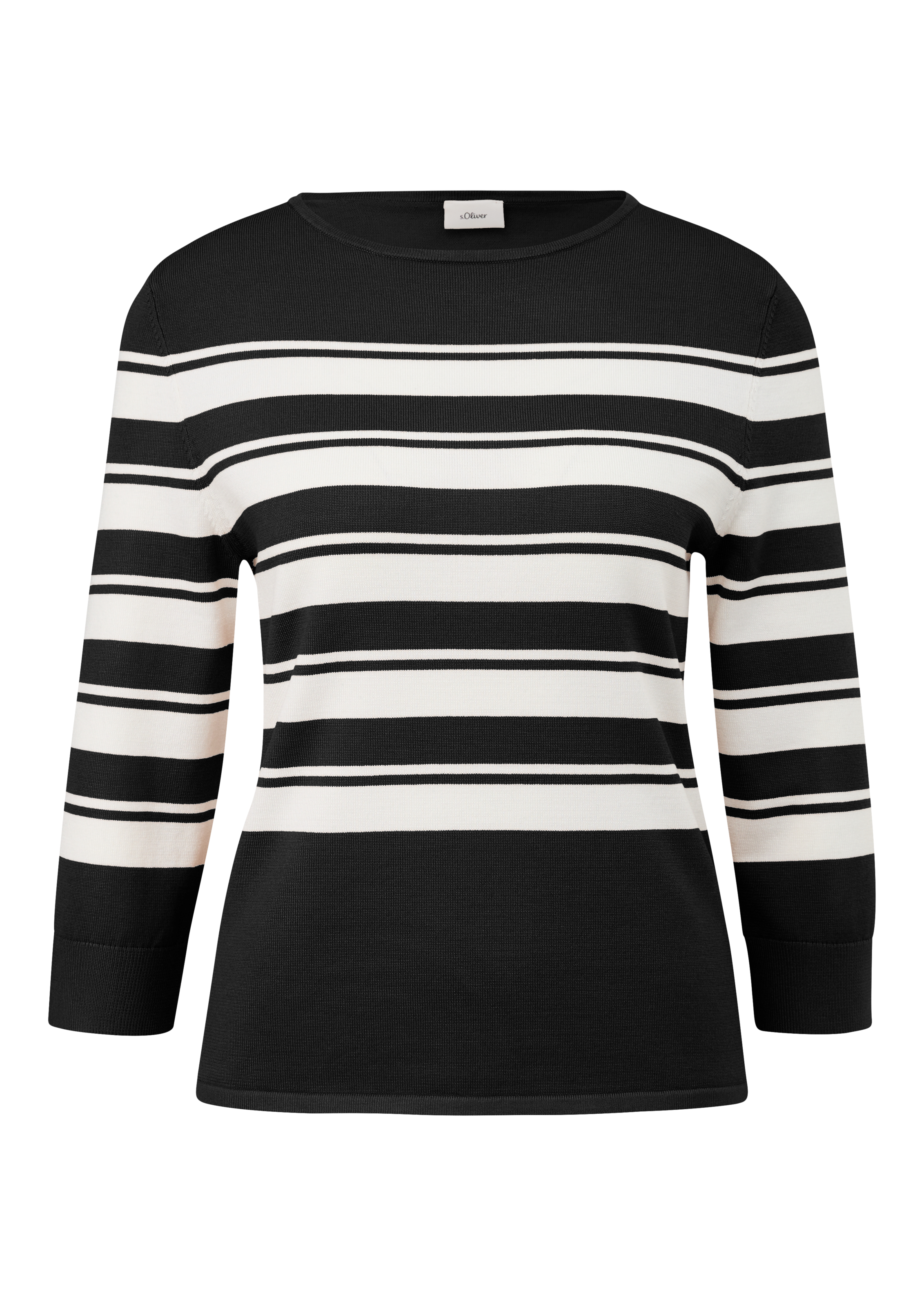 s.Oliver BLACK LABEL Streifenpullover, mit Streifenmuster