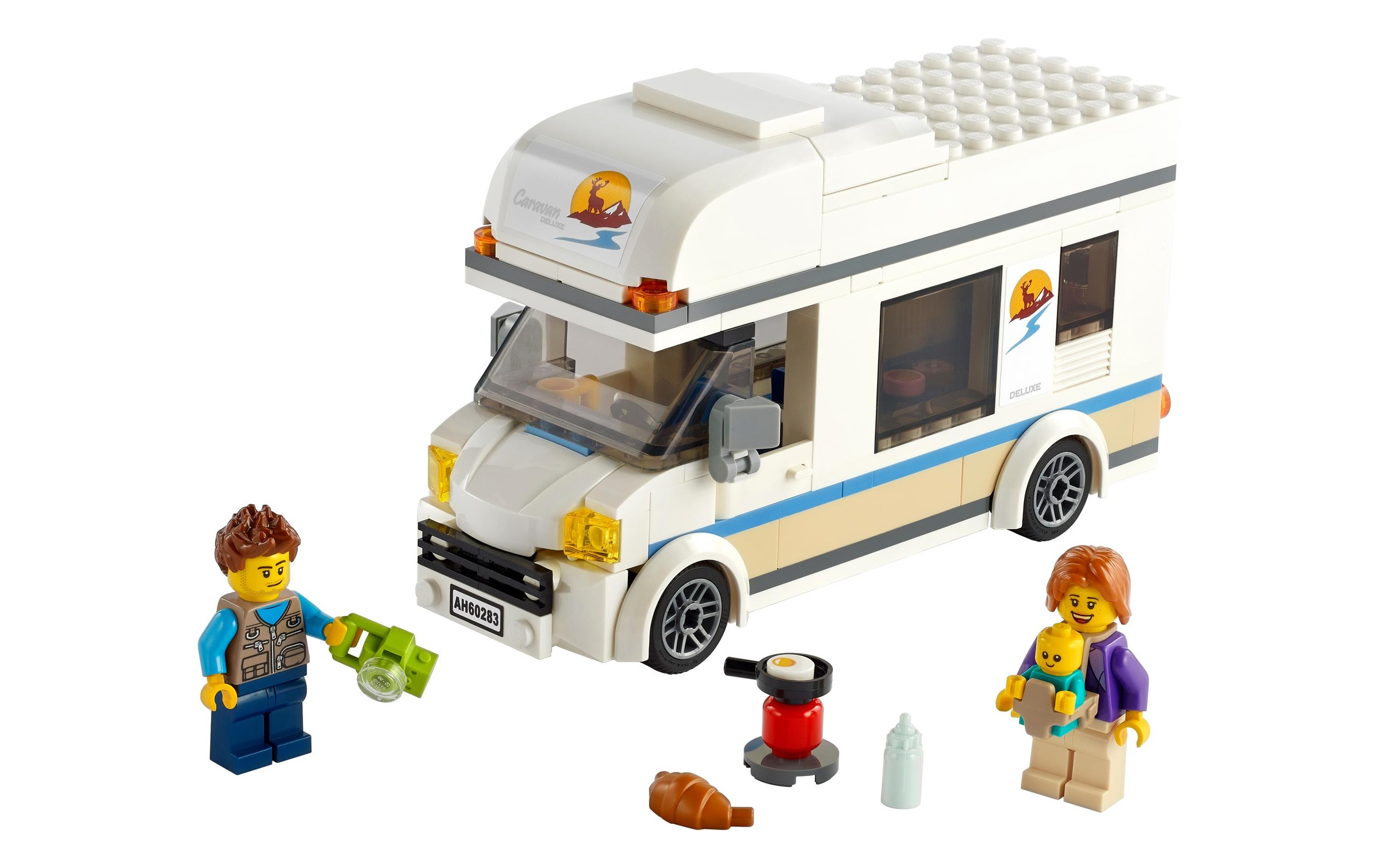LEGO® Konstruktionsspielsteine »Ferien-Wohnmobil 60283«