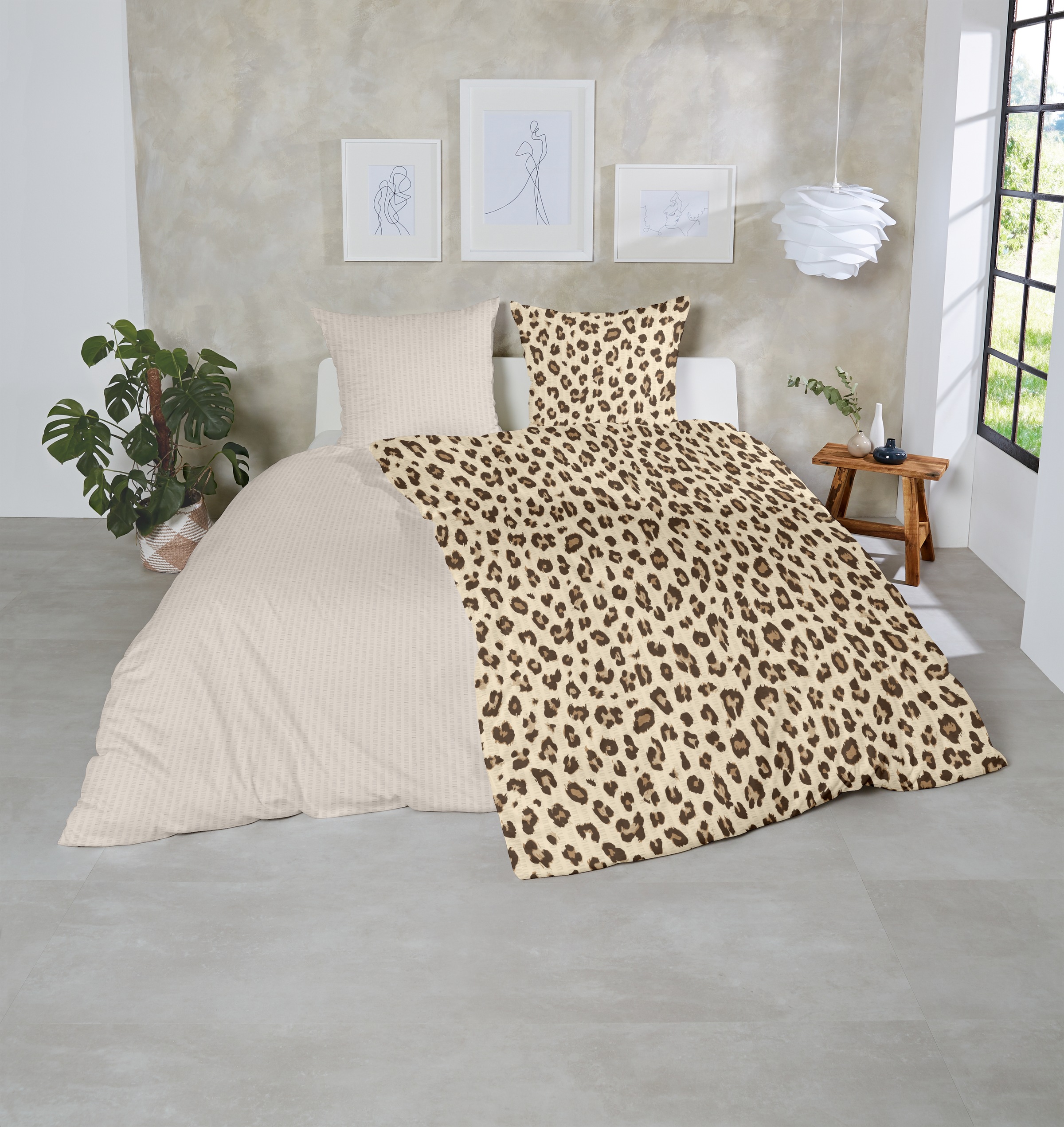 Primera Bettwäsche "Soft-Seersucker-Bettwäsche Serval" 2