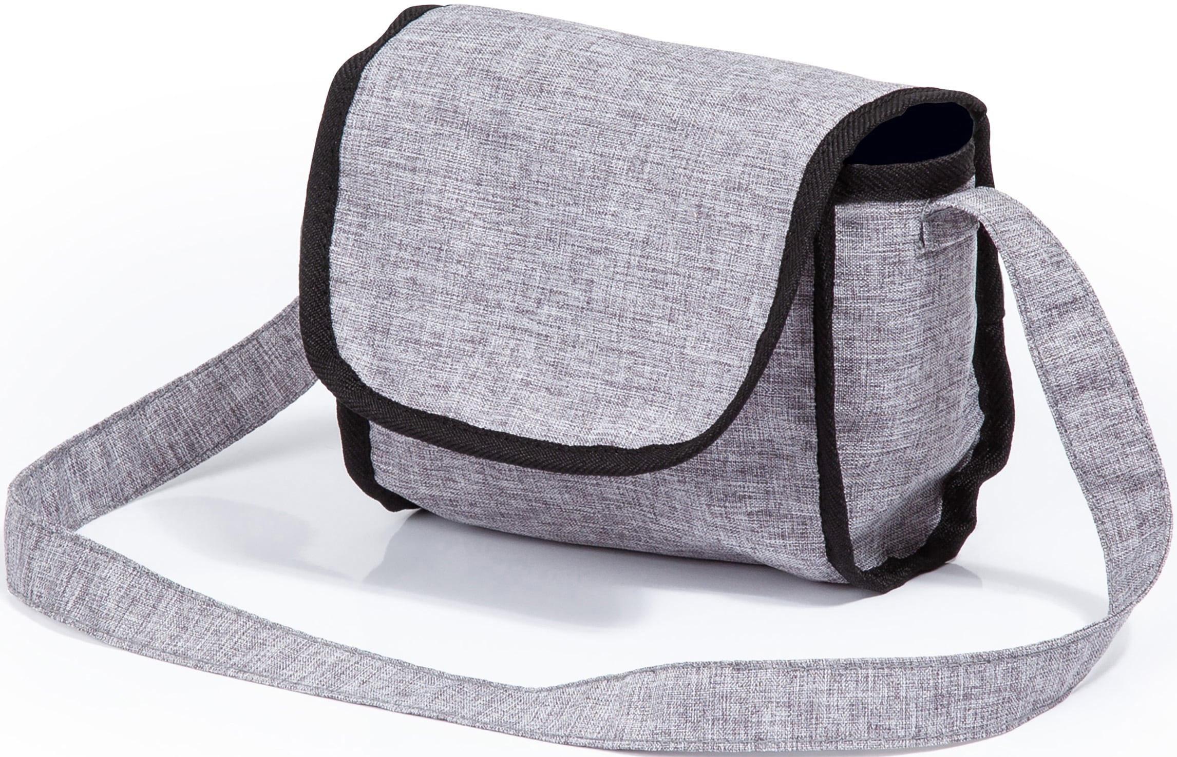 Bayer Puppenwagen »Trendy, grau«, mit Wickeltasche