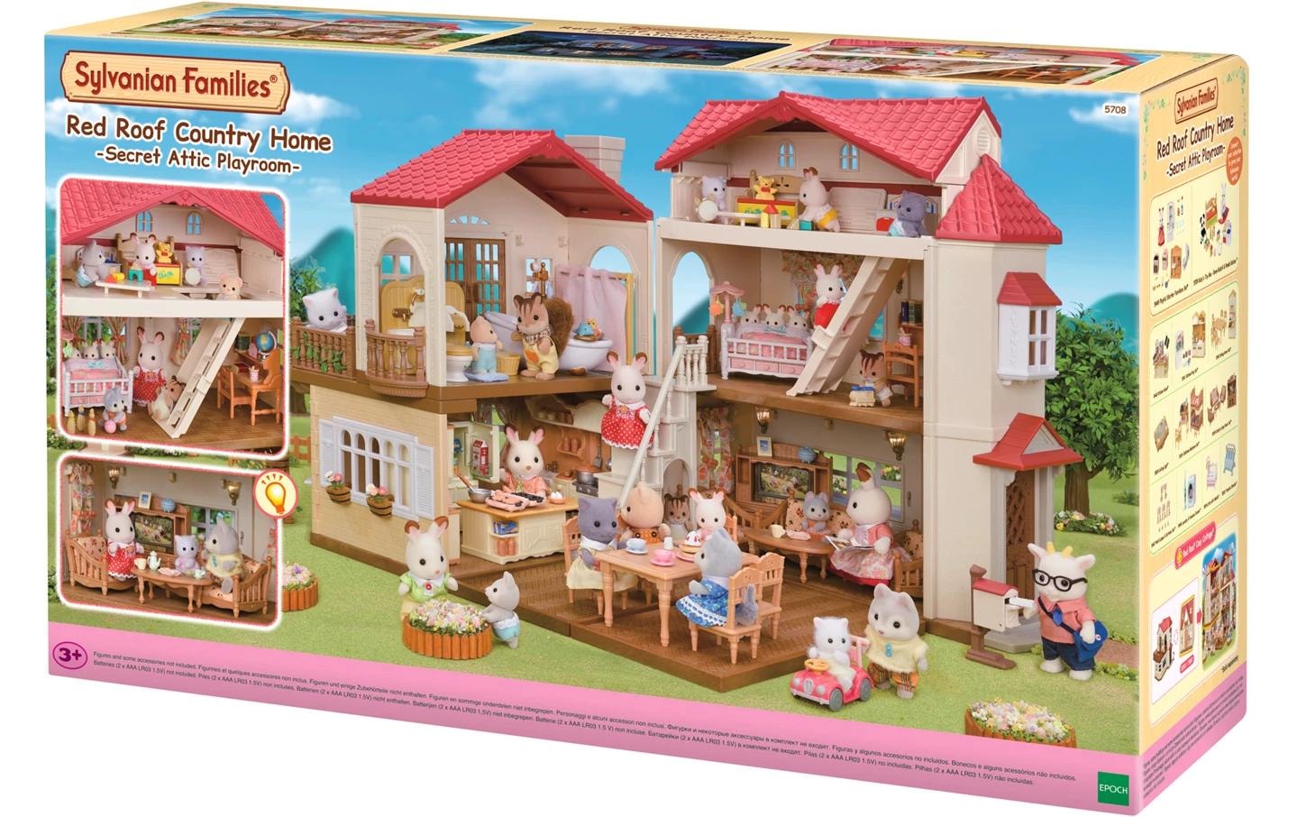 Sylvanian Families Spielfigur »Stadthaus mit Dachzimmer«