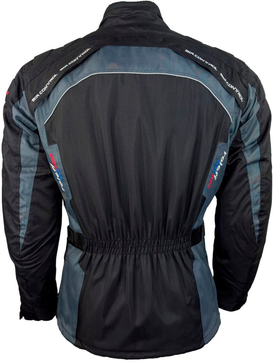 roleff Motorradjacke »Liverpool RO«, Unisex, Mit Sicherheitsstreifen, 4 Taschen