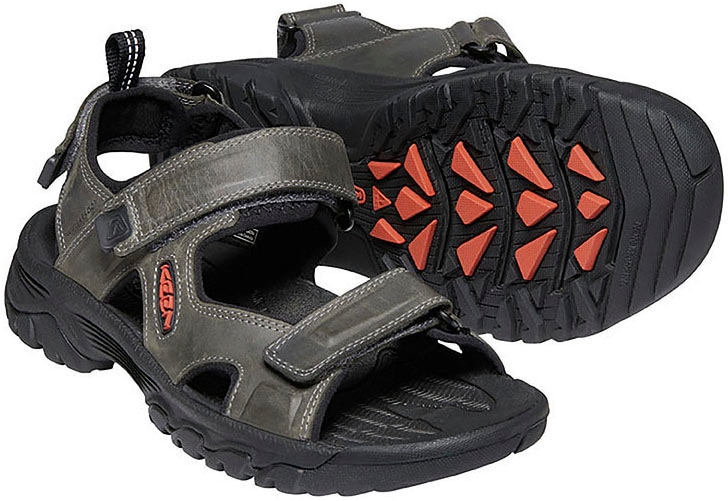 Keen Sandale »TARGHEE III OPEN TOE SANDAL«, mit Klettverschluss