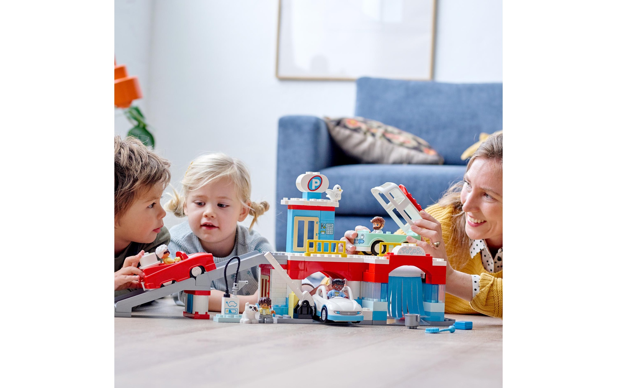 LEGO® Konstruktionsspielsteine »Parkhaus«
