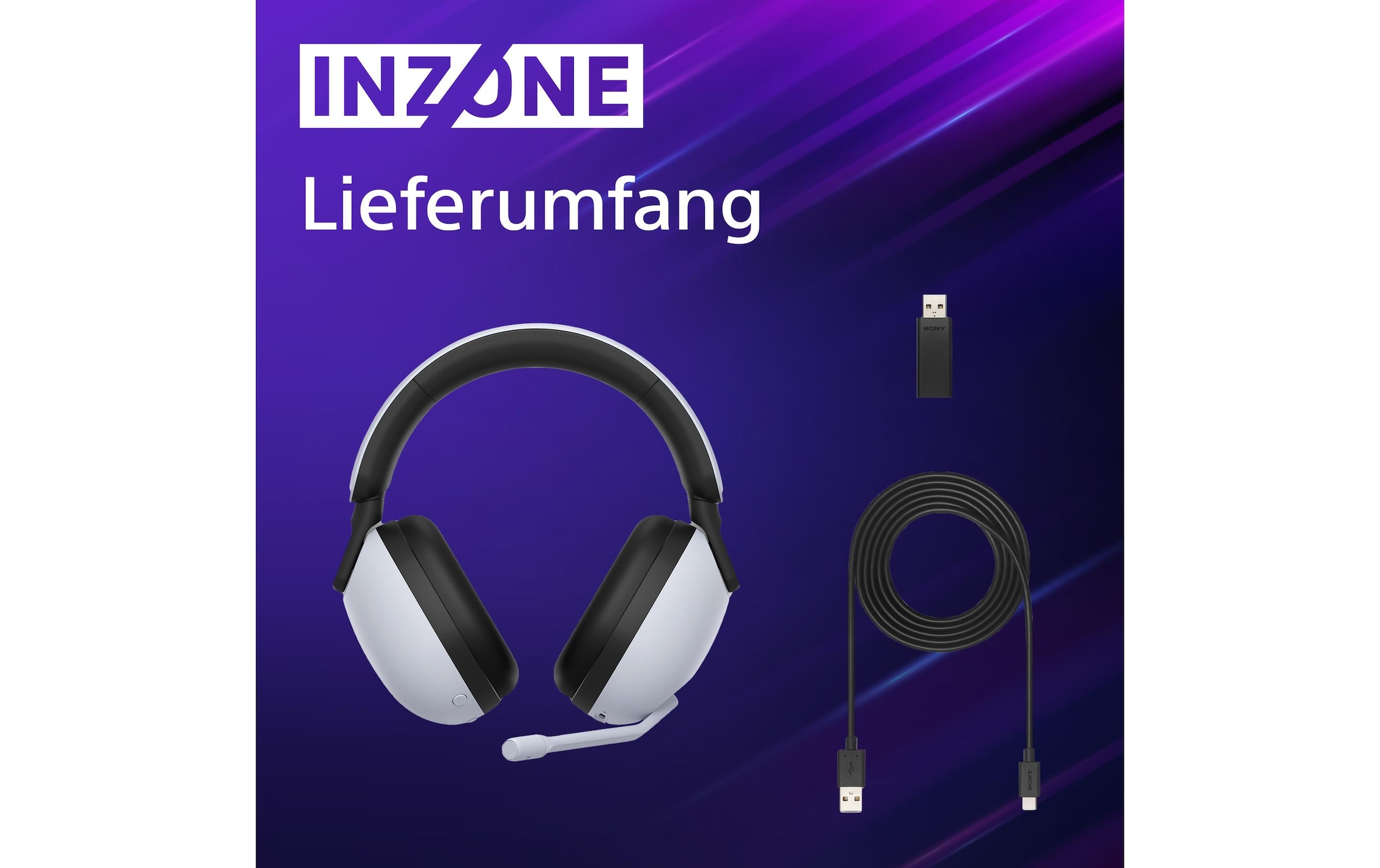 Sony Headset »INZONE H9 Weiss«