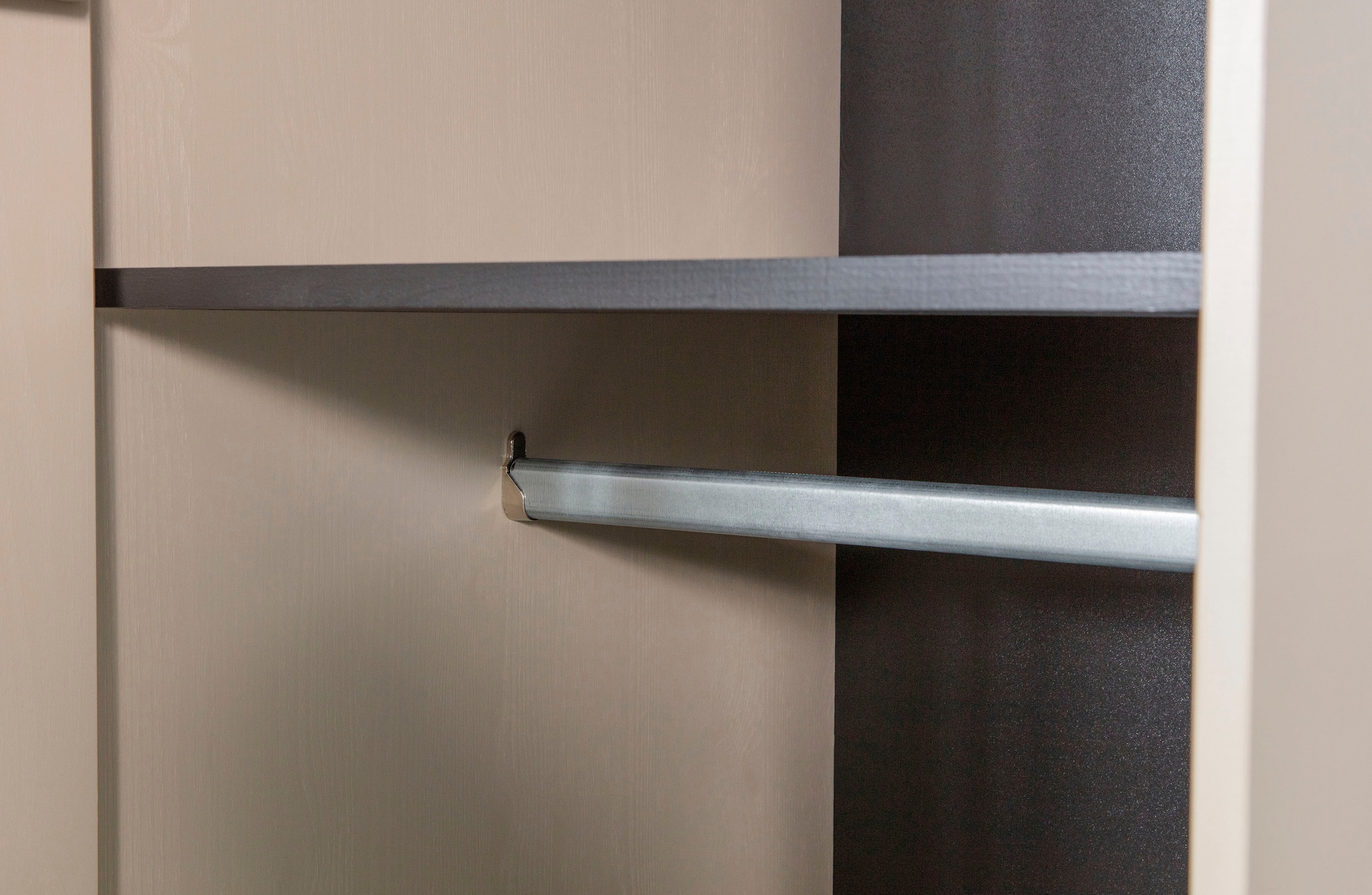 WOOOD Mehrzweckschrank »Daily Garderobenschrank«, mit Push-to-Open Funktion, Höhe 200 cm, Breite 50 oder 100 cm