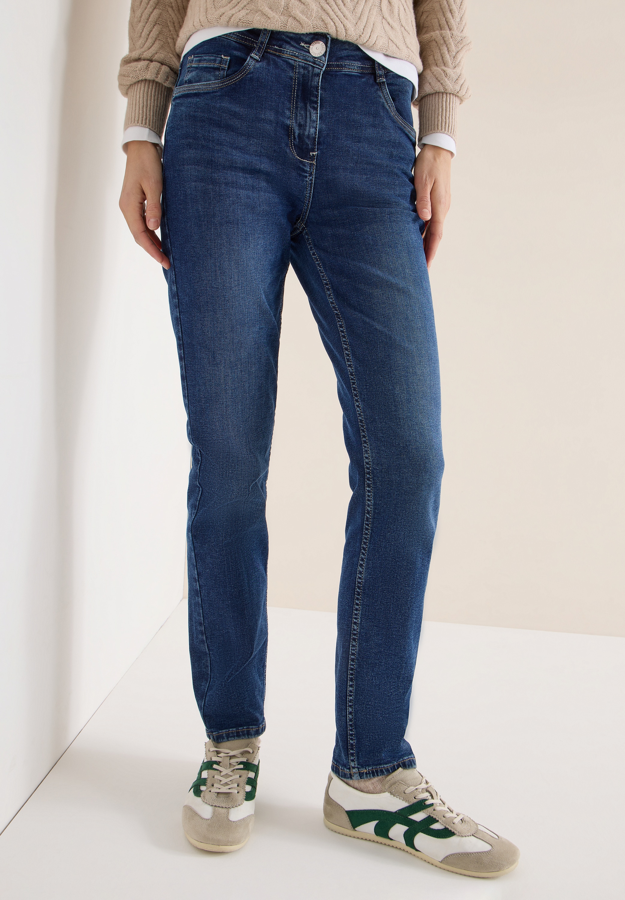 Cecil Slim-fit-Jeans "Style Vicky" mit Stretch