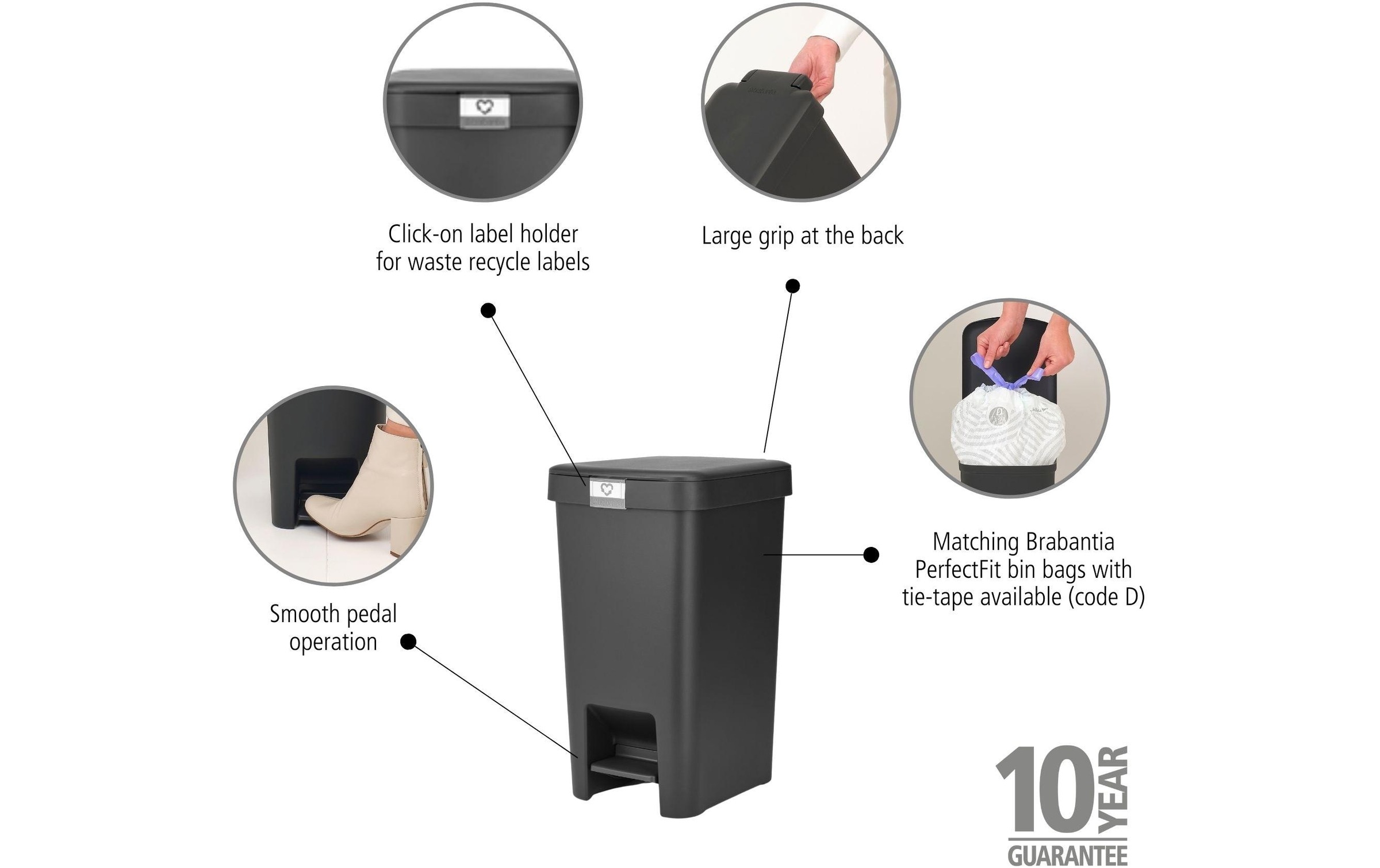 Brabantia Mülleimer »StepUp 16 l«, 1 Behälter