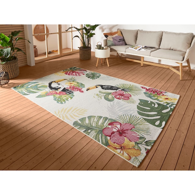 HANSE Home Outdoorteppich »Tropical Dream«, rechteckig, In-& Outdoor,  Teppich, Wetterfest, Balkon, Garten, Wohnzimmer, Floral online bestellen |  Jelmoli-Versand