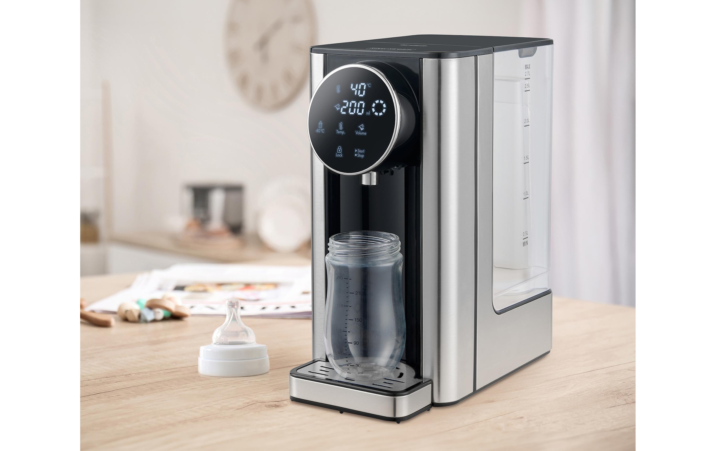 Trisa Heisswasserspender »Silver Stream«, 2400 W