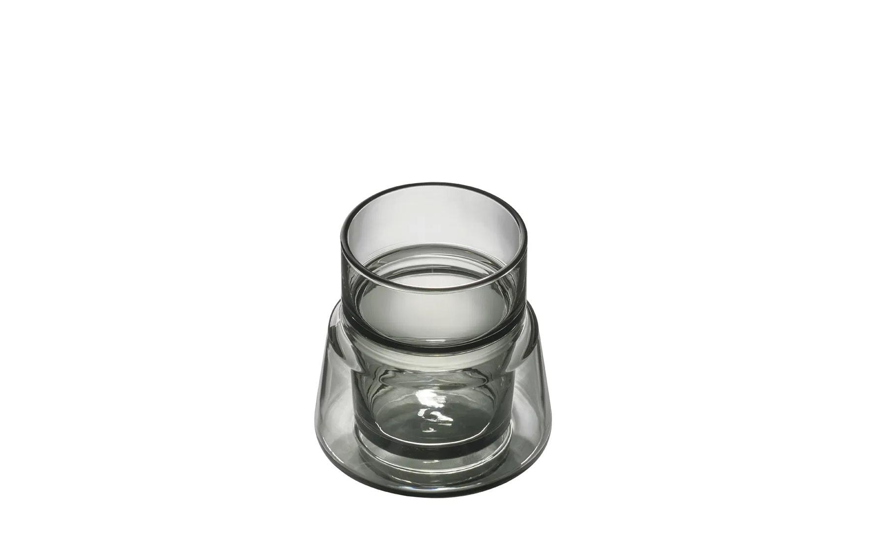 Jacob Jensen Thermoglas "Small 70 ml, 1 Stück" Thermo-Kaffeeglas mit innovativem Design