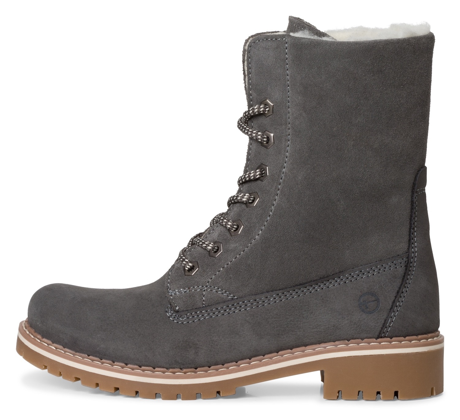 Tamaris Winterboots, Blockabsatz, Winterstiefelette, Schnürboots mit DUO-TEX-Ausstattung