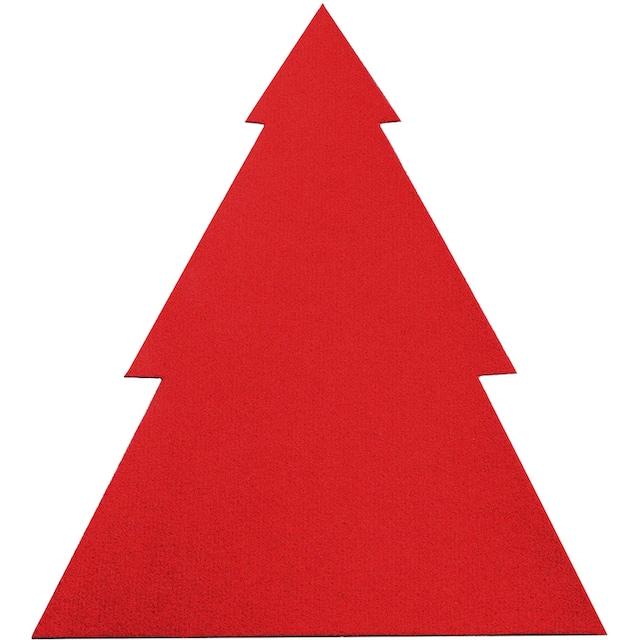 Primaflor-Ideen in Textil Platzset »Tannenbaum, Weihnachtsdeko rot«, (Set,  4 St.), auch ideal als Tischdeko oder Untersetzer, Grösse 47,5 x 40cm |  Jelmoli-Versand
