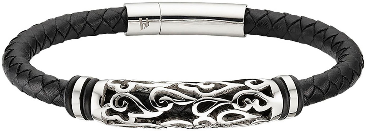 Bruno Banani Lederarmband »Schmuck Geschenk Armband Ornament, B4107B/20/00/22«