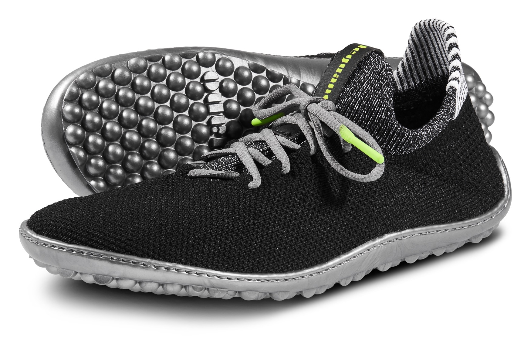 Leguano Barfussschuh »Inspiro«, Slip-On-Sneaker, Bequemschuh, Komfortschuh mit Kontrastbesatz