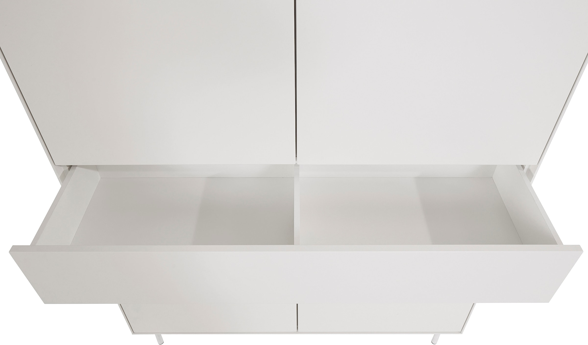 LeGer Home by Lena Gercke Highboard »Essentials«, Höhe: 144cm, MDF lackiert, Push-to-open-Funktion