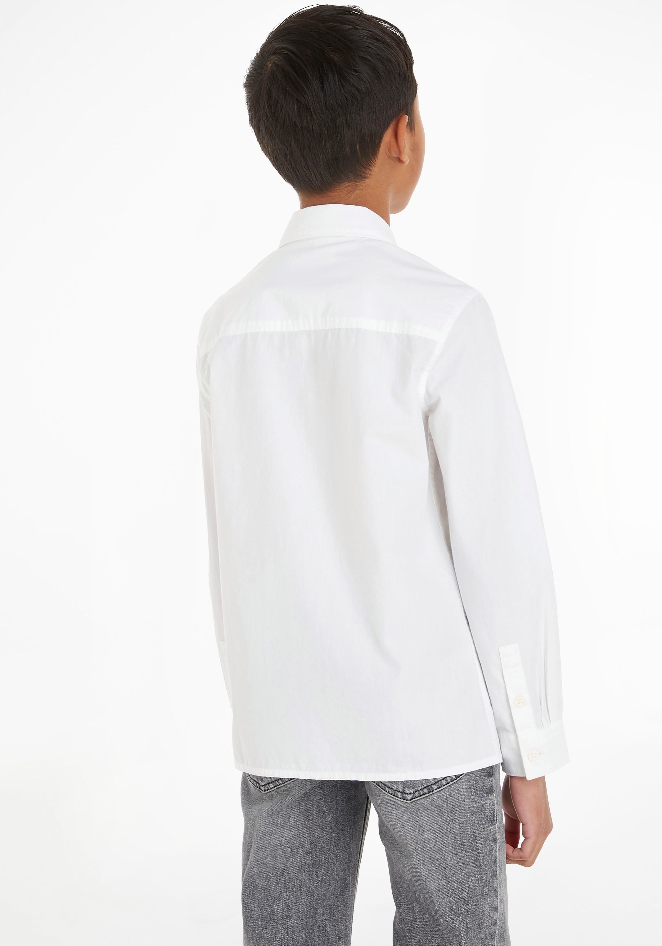 ✵ Calvin Klein Jeans Langarmhemd »CEREMONY POPLIN SHIRT« günstig ordern |  Jelmoli-Versand