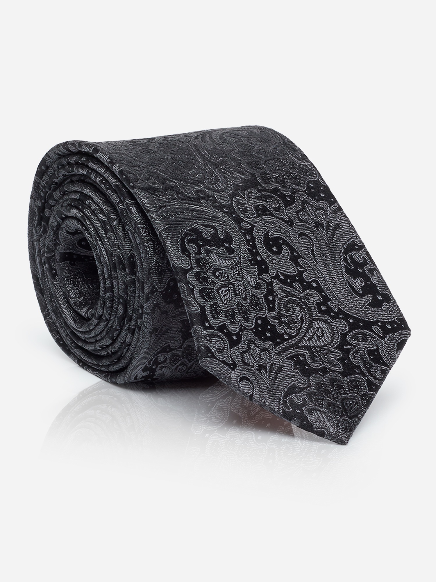 MONTI Krawatte "LUAN" aus 100 % Seide – mit edlem Paisley-Muster für festliche Anlässe