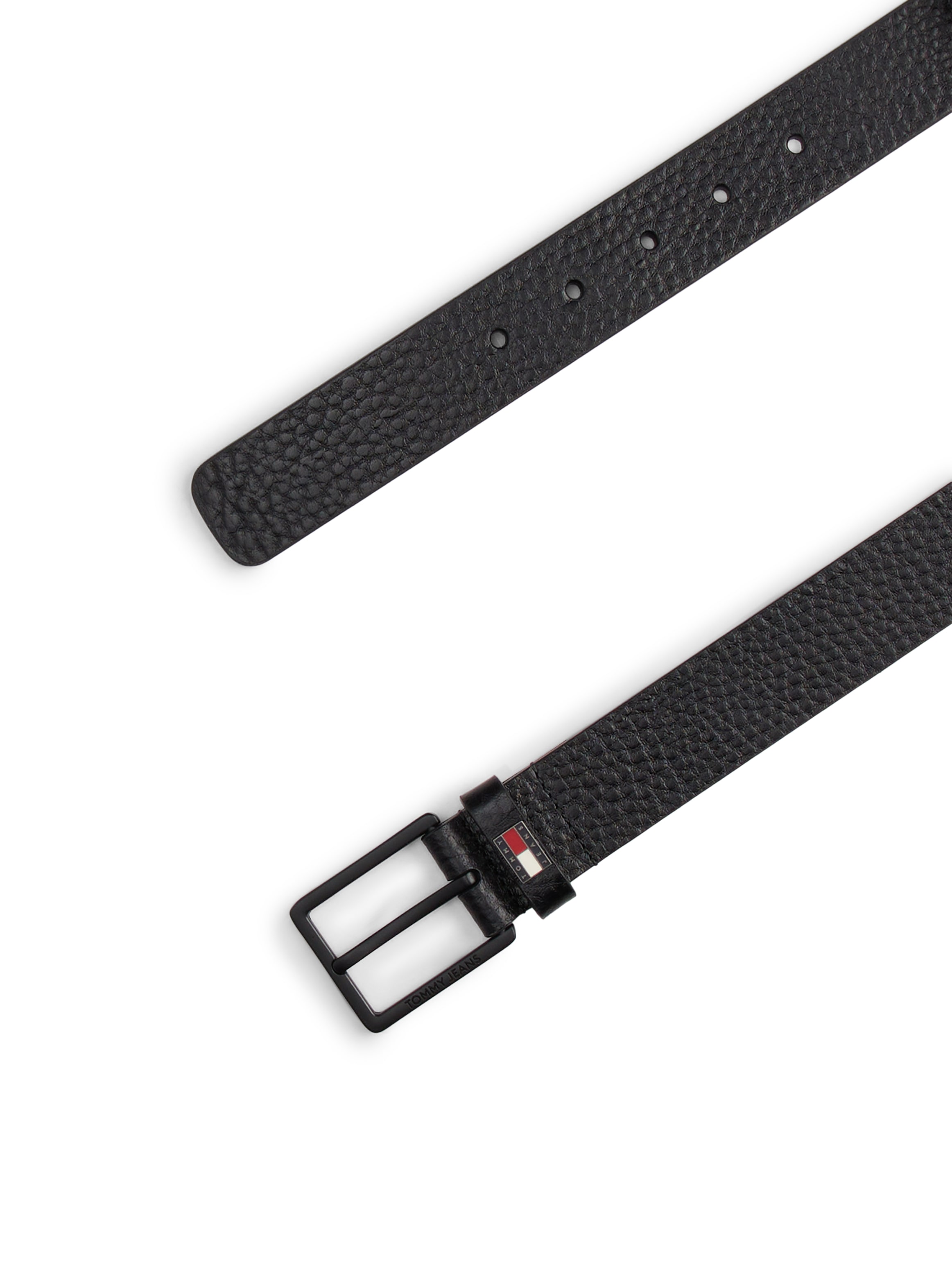 Tommy Jeans Ledergürtel »TJM ELEVATED FLAG LEATHER 3.5«, Grössenverstellbar