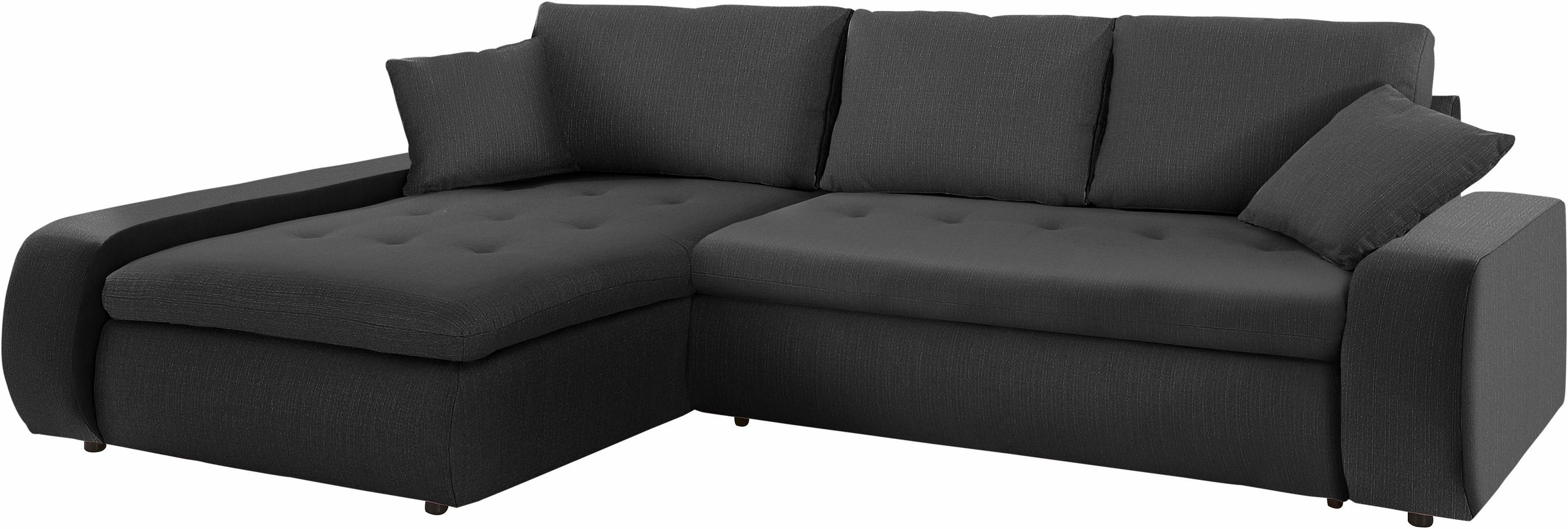 TRENDMANUFAKTUR Ecksofa »Indie II, tolle Detailverarbeitung, bequem und komfortabel im Sitz«, XL und XXL, wahlweise mit Bettfunktion, L-Form