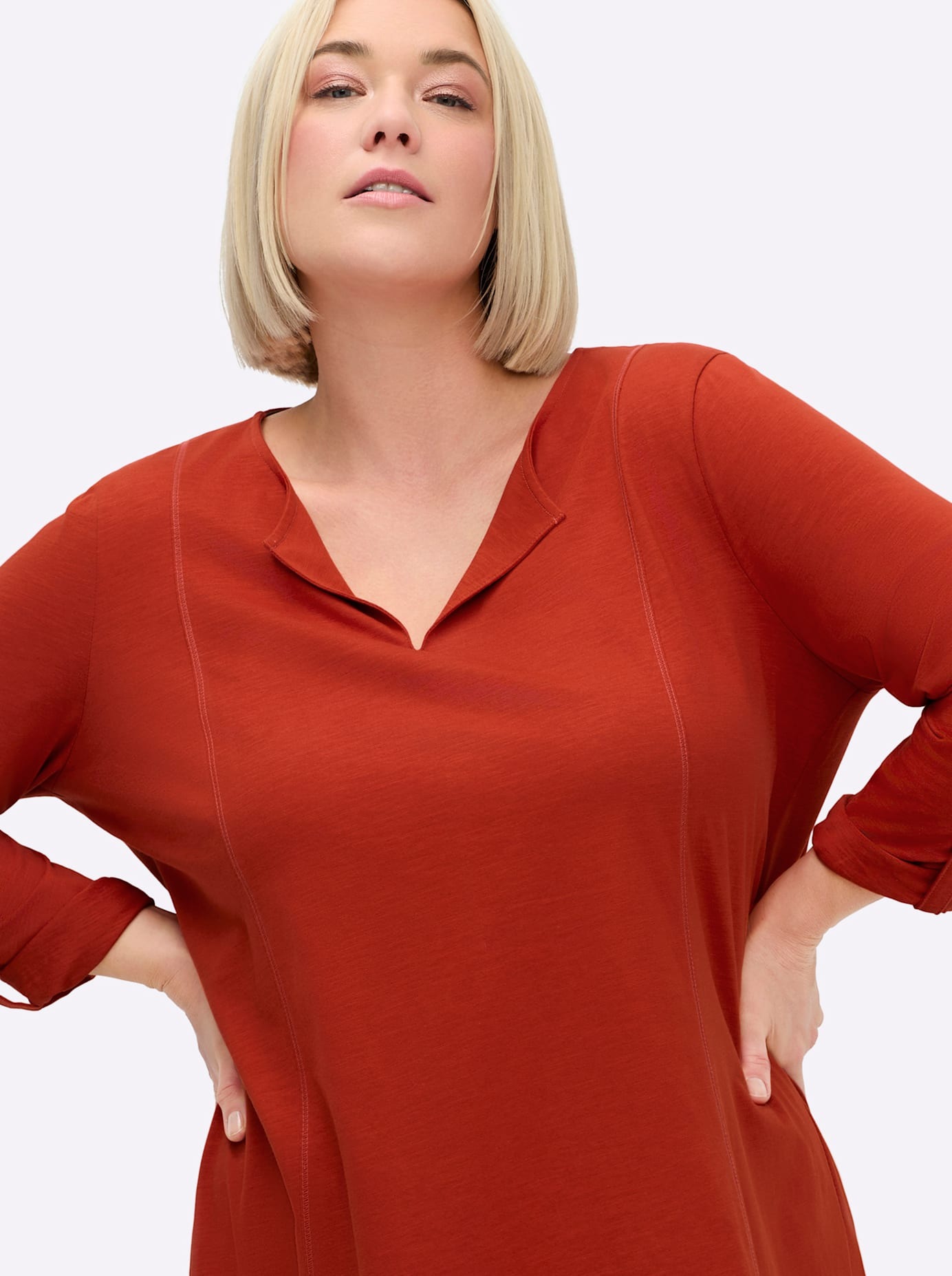 Sheego Longshirt »Longshirt«, (1 tlg.)