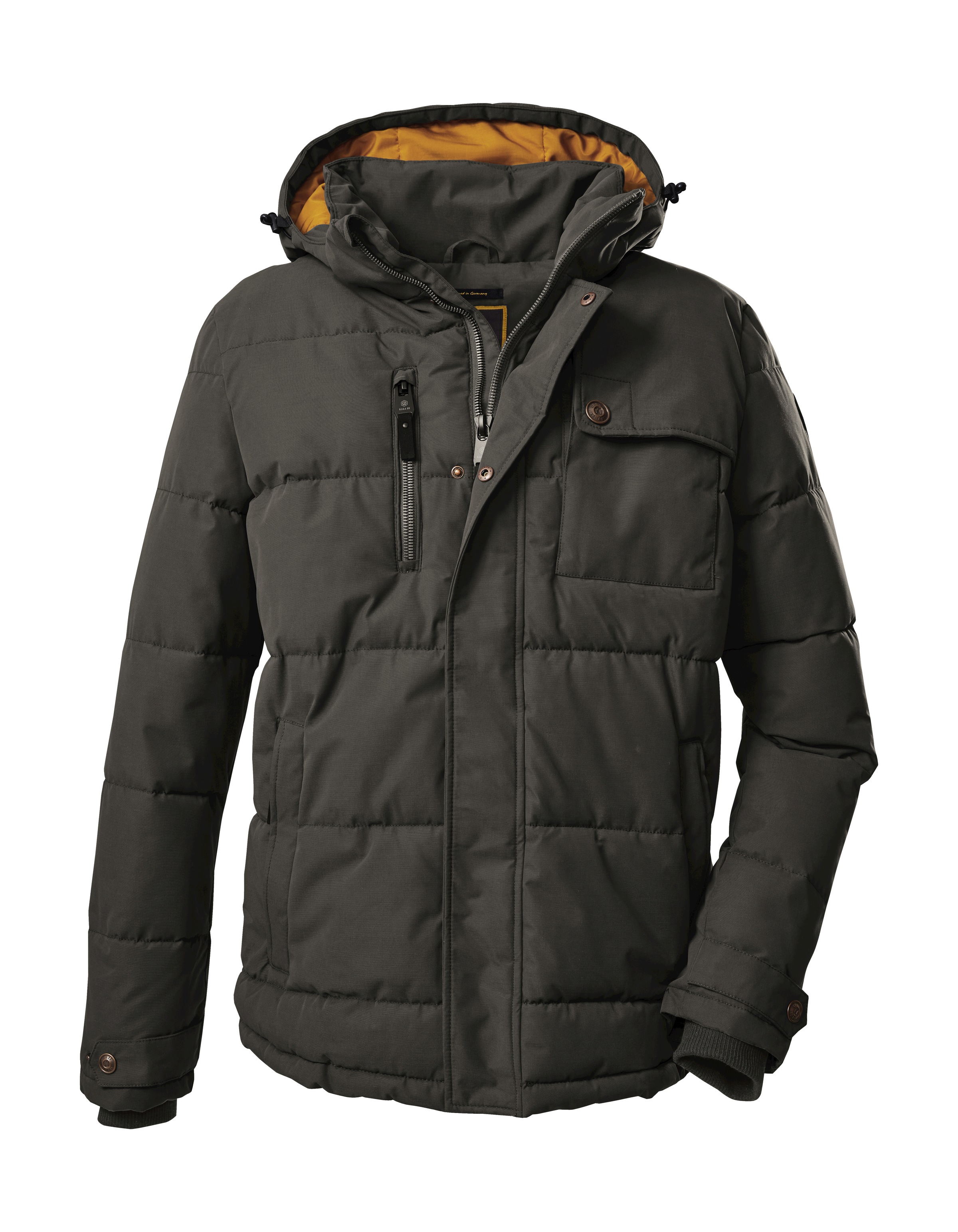 G.I.G.A. DX by killtec Steppjacke »GW 64 MN QLTD JCKT« Wasserabweisende, atmungsaktive Jacke mit abnehmbarer Kapuze