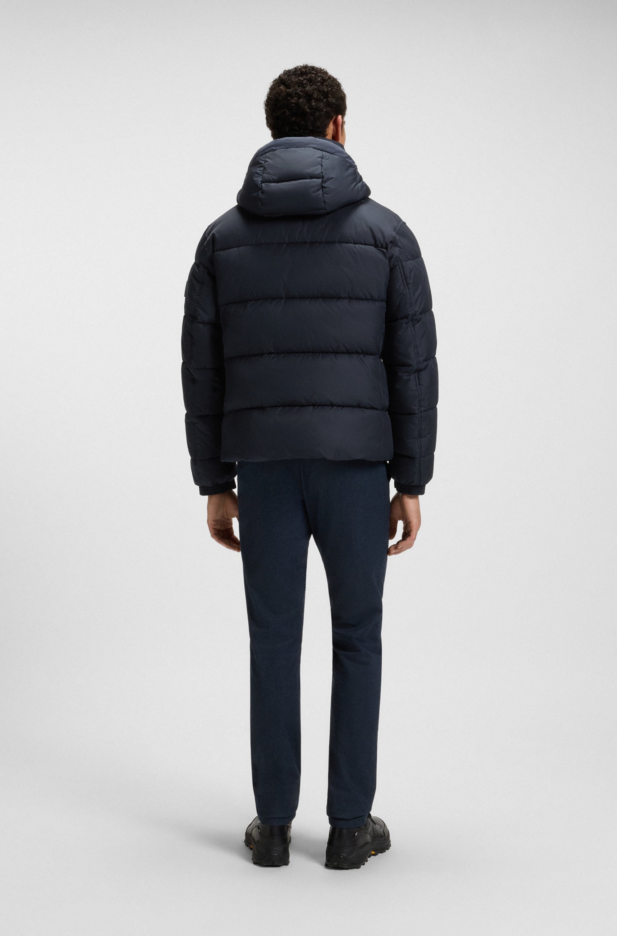 BOSS ORANGE Steppjacke »Omaris«, mit Kapuze, mit Reissverschlusstaschen