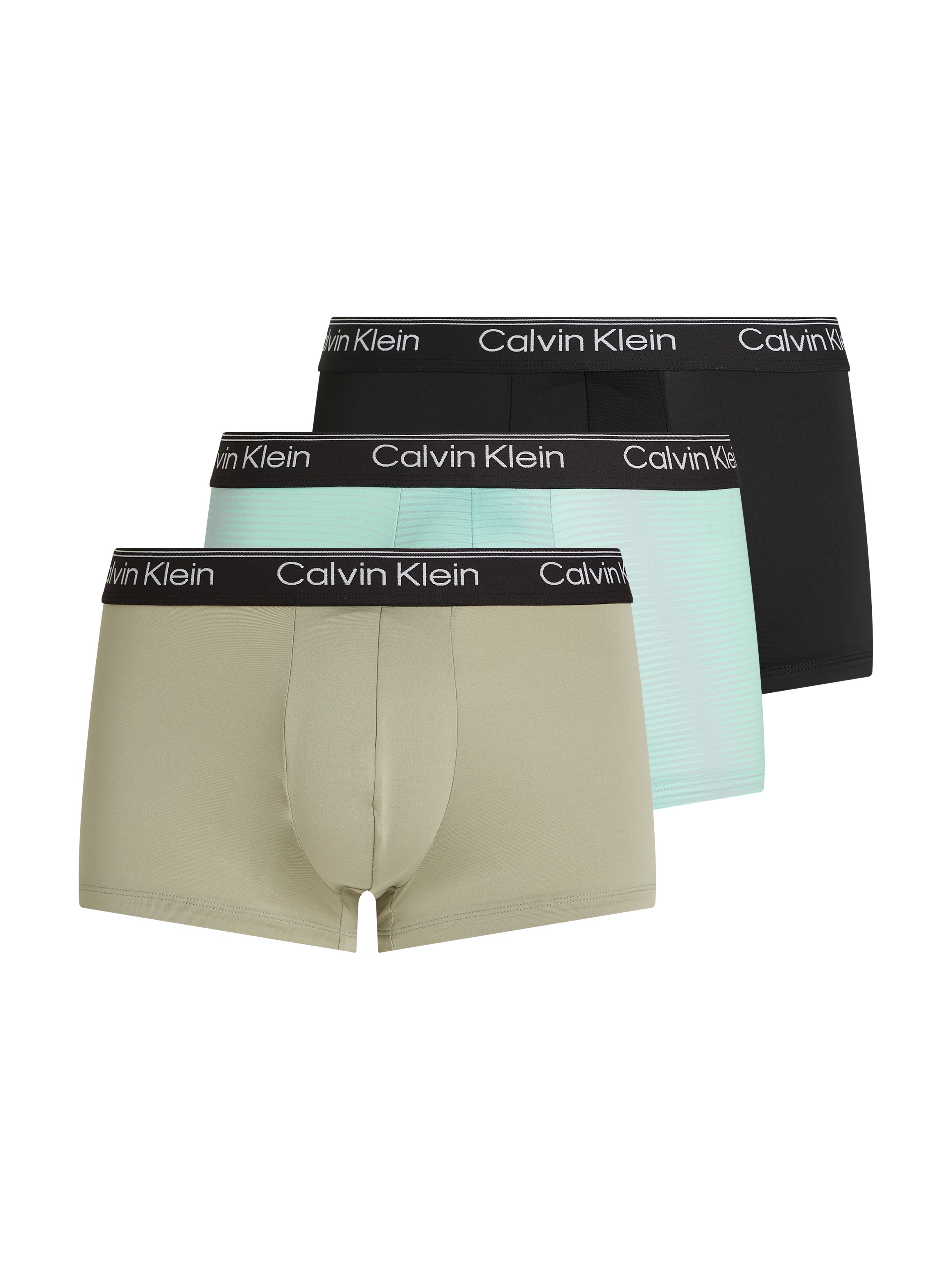 Calvin Klein Underwear Trunk »LOW RISE TRUNK 3PK« Packung, 3er, 3 Stk. mit Logo-Stretchbund