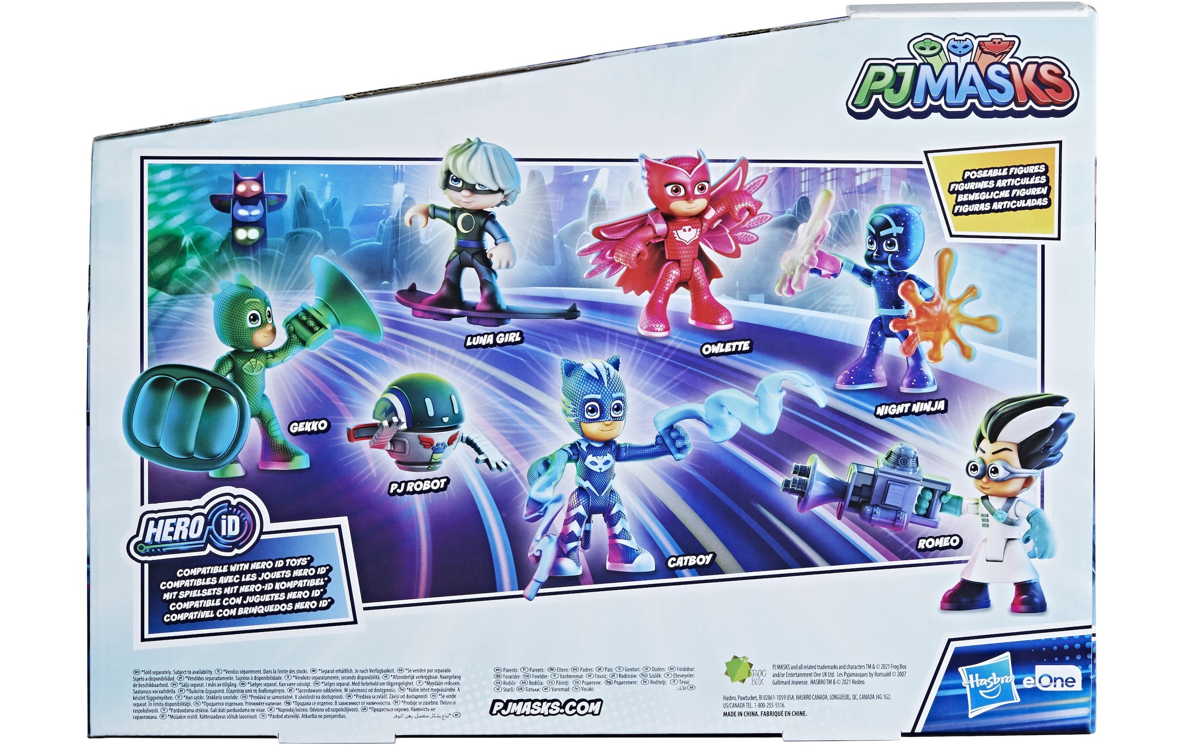 Hasbro Actionfigur »PJ MASKS Schurken Figurenset«