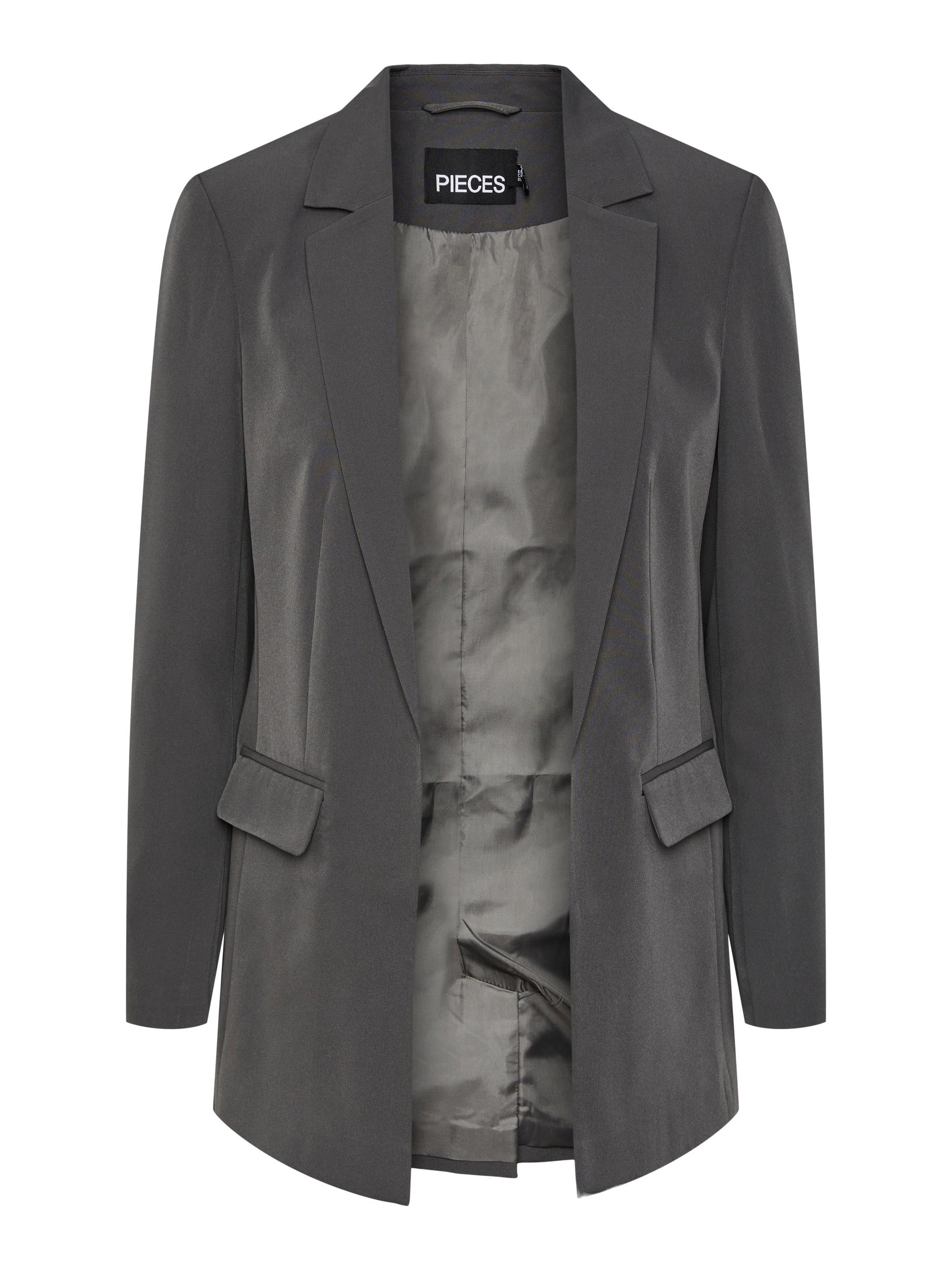 pieces Longblazer »PCBOSELLA LS LOOSE BLAZER NOOS«, in leichter Oversize Form