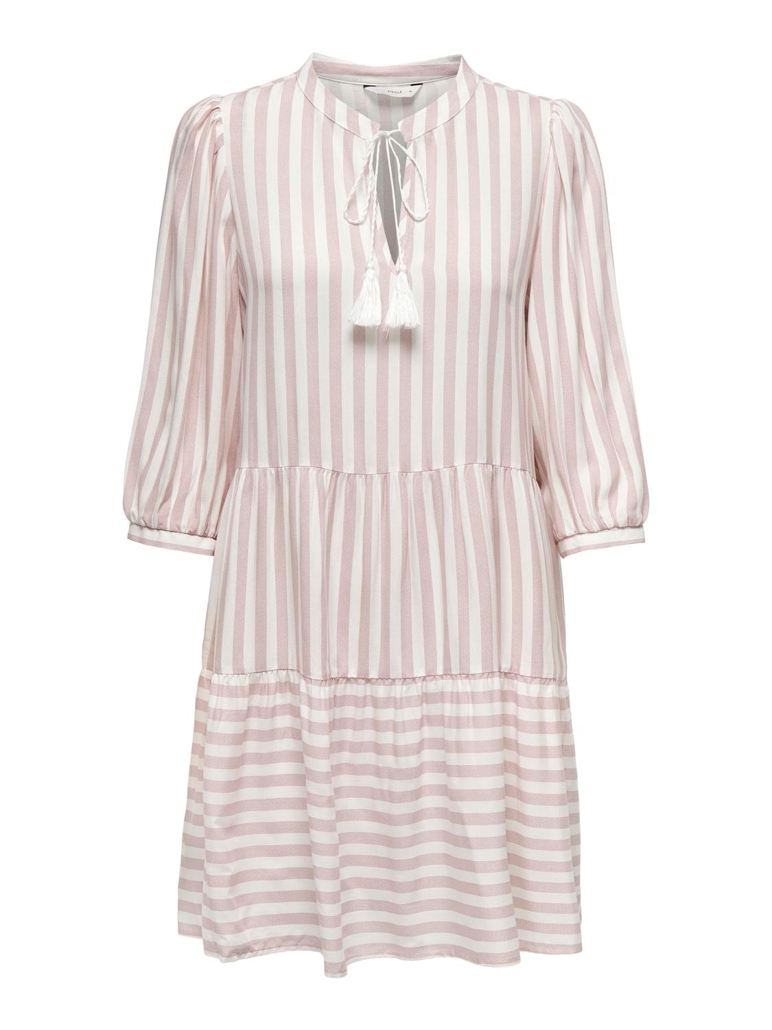 ONLY Tunikakleid »ONLKAYA 3/4 PUFF SHORT DRESS WVN NOOS«, Sommerkleid