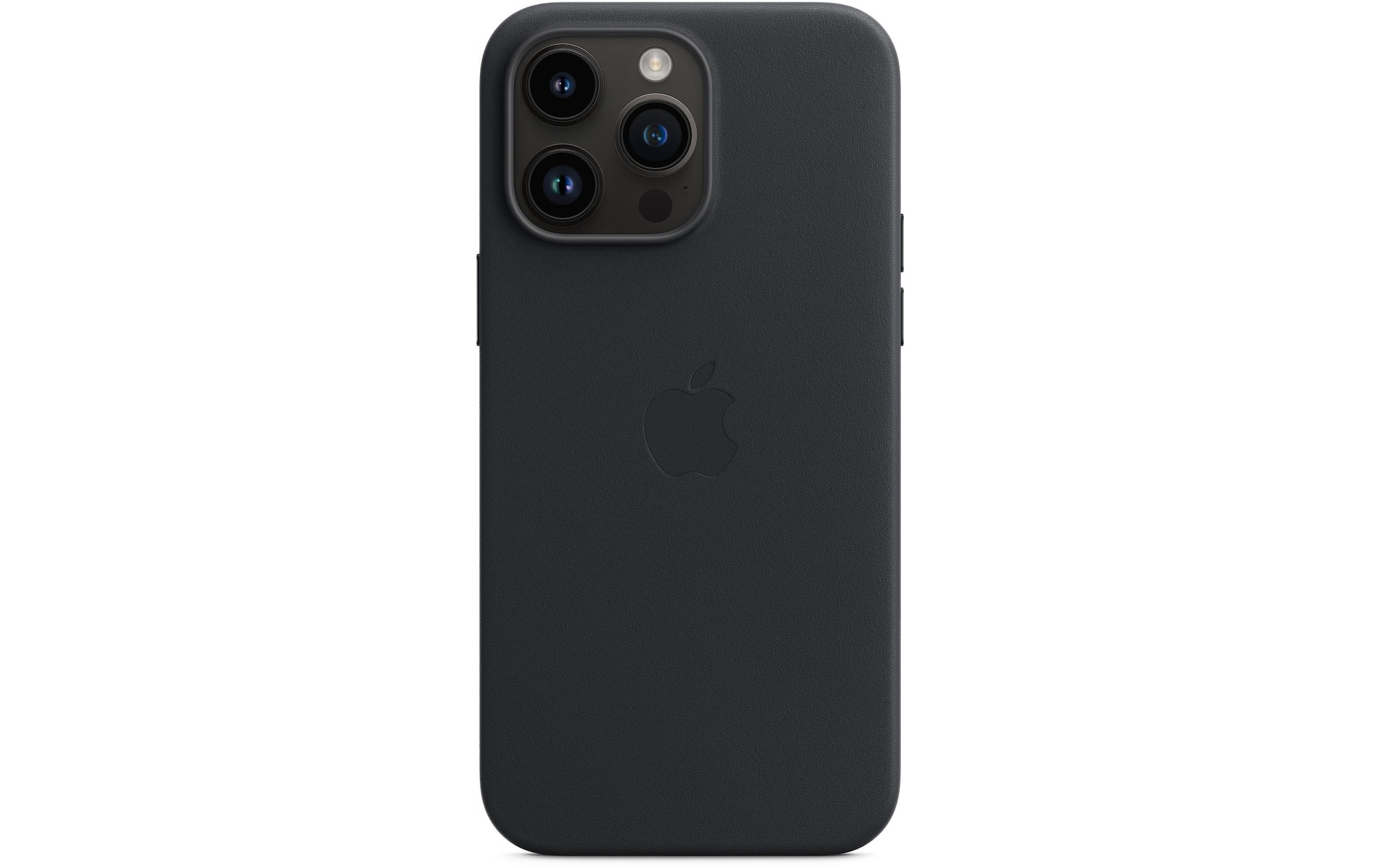 Apple Smartphone-Hülle »Pro Max Leather Case Black«, iPhone 14 Pro Max