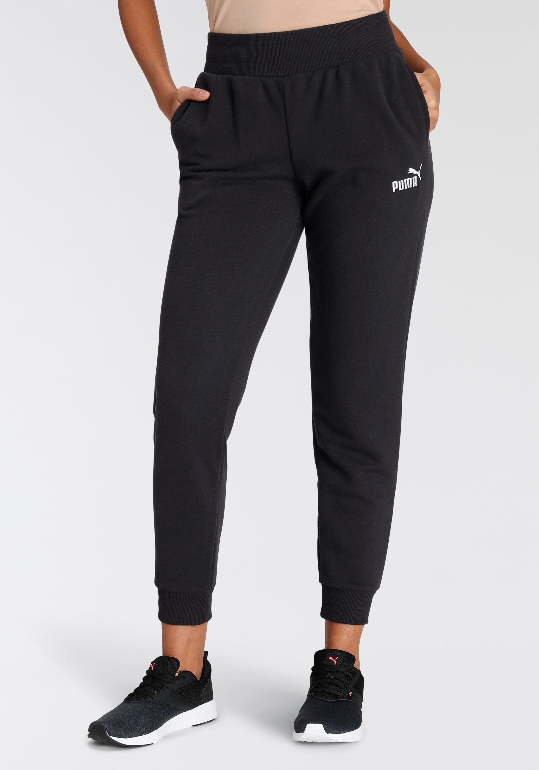 PUMA Jogginghose »ESS ELEVATED PANTS« sportlicher Stil, für Fitnessstudio und Home-Workouts