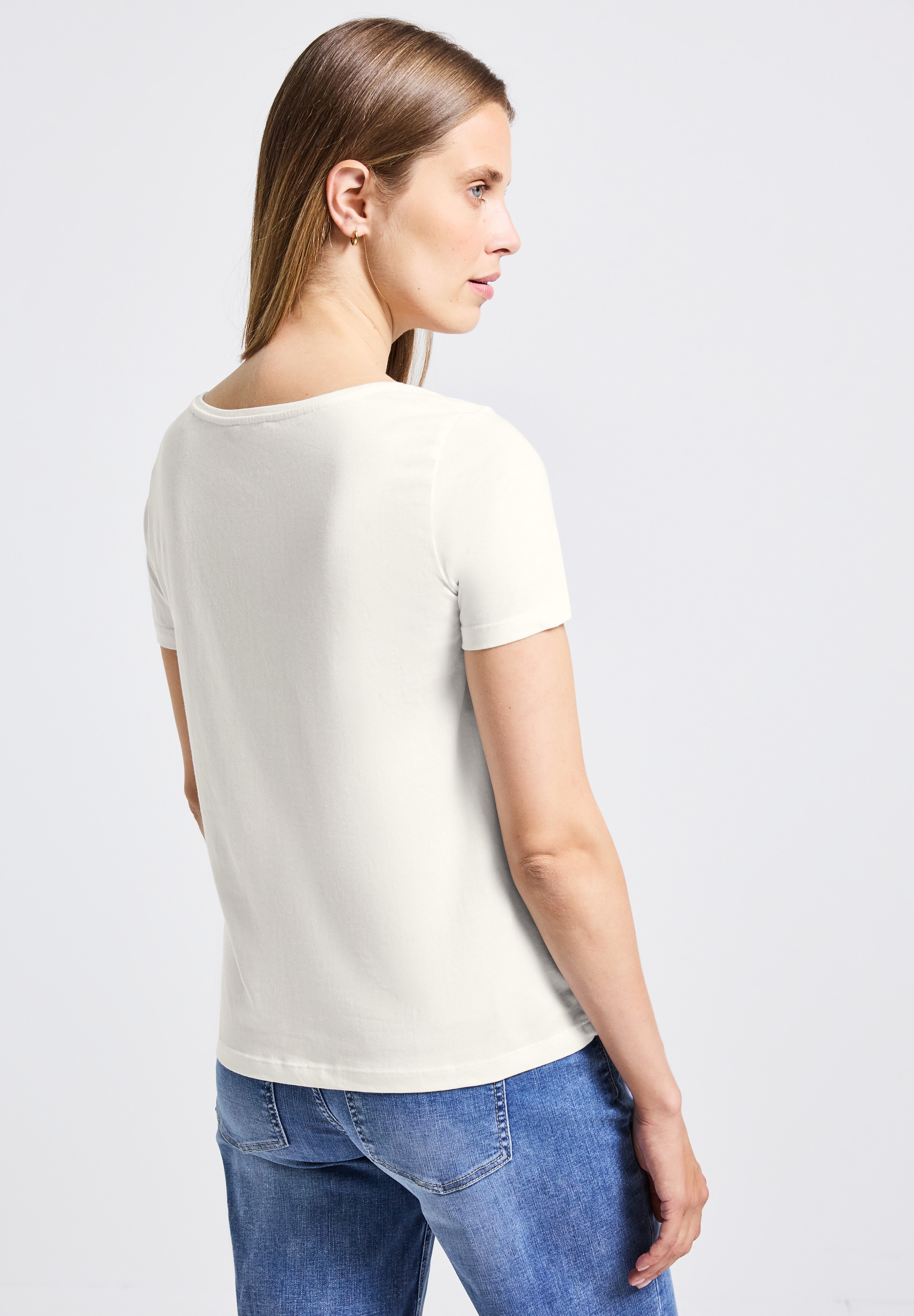 STREET ONE T-Shirt, mit Wording Artwork