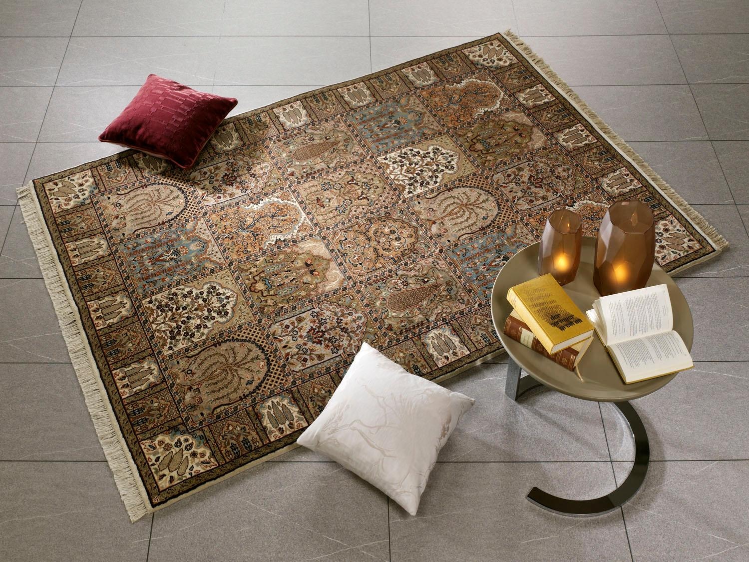 OCI DIE TEPPICHMARKE Orientteppich »Sonam Bakhtyari«, rechteckig, hochwertig handgeknüpft, mit Fransen, Wohnzimmer