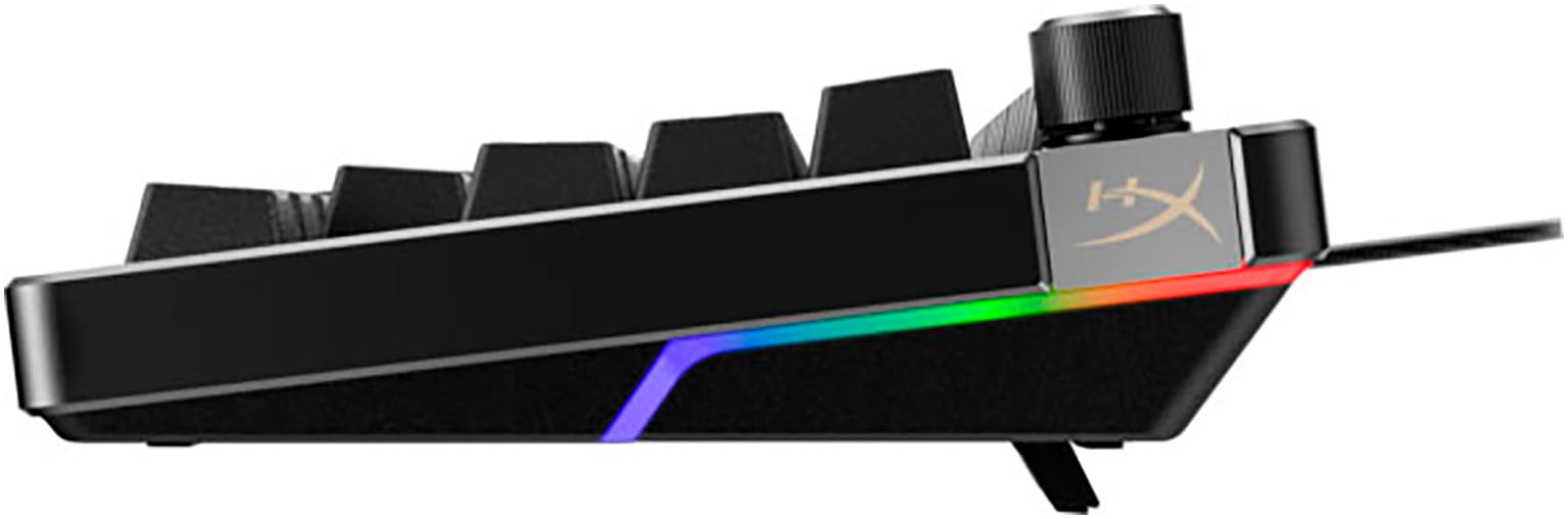 HyperX Gaming-Tastatur »Alloy Rise 75«, (Profil-Speicher-Fn-Tasten-Gaming-Modus-verstellbare Füsse)