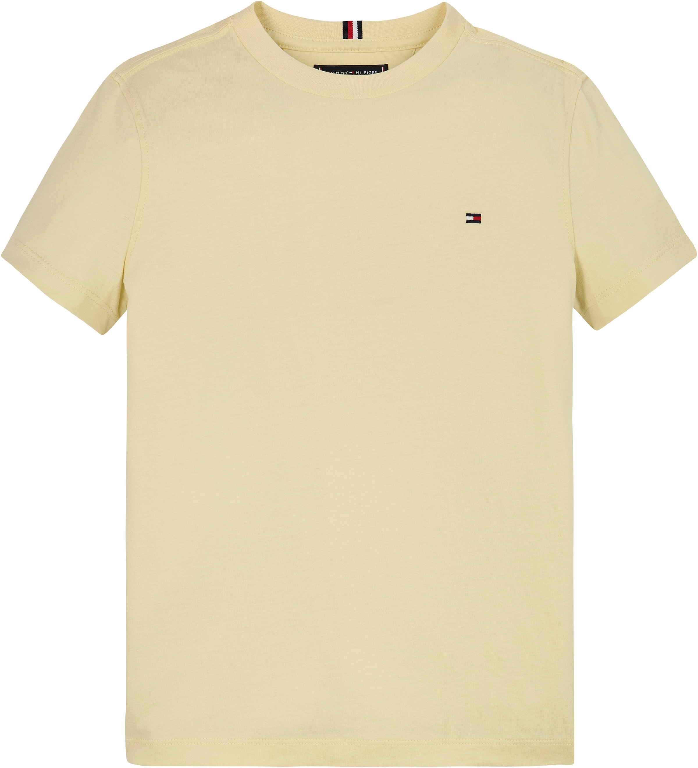 Tommy Hilfiger Kurzarmshirt »ESSENTIAL COTTON TEE S/S«, Kinder bis 16 Jahre mit Logostickerei