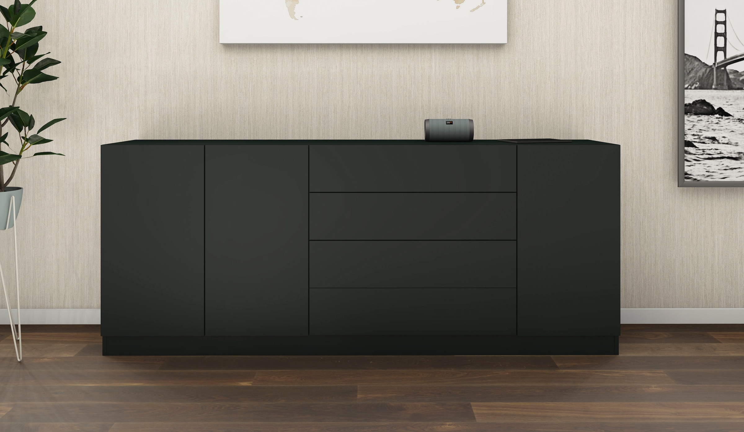 borchardt Möbel Sideboard »Vaasa«, Breite 190 cm