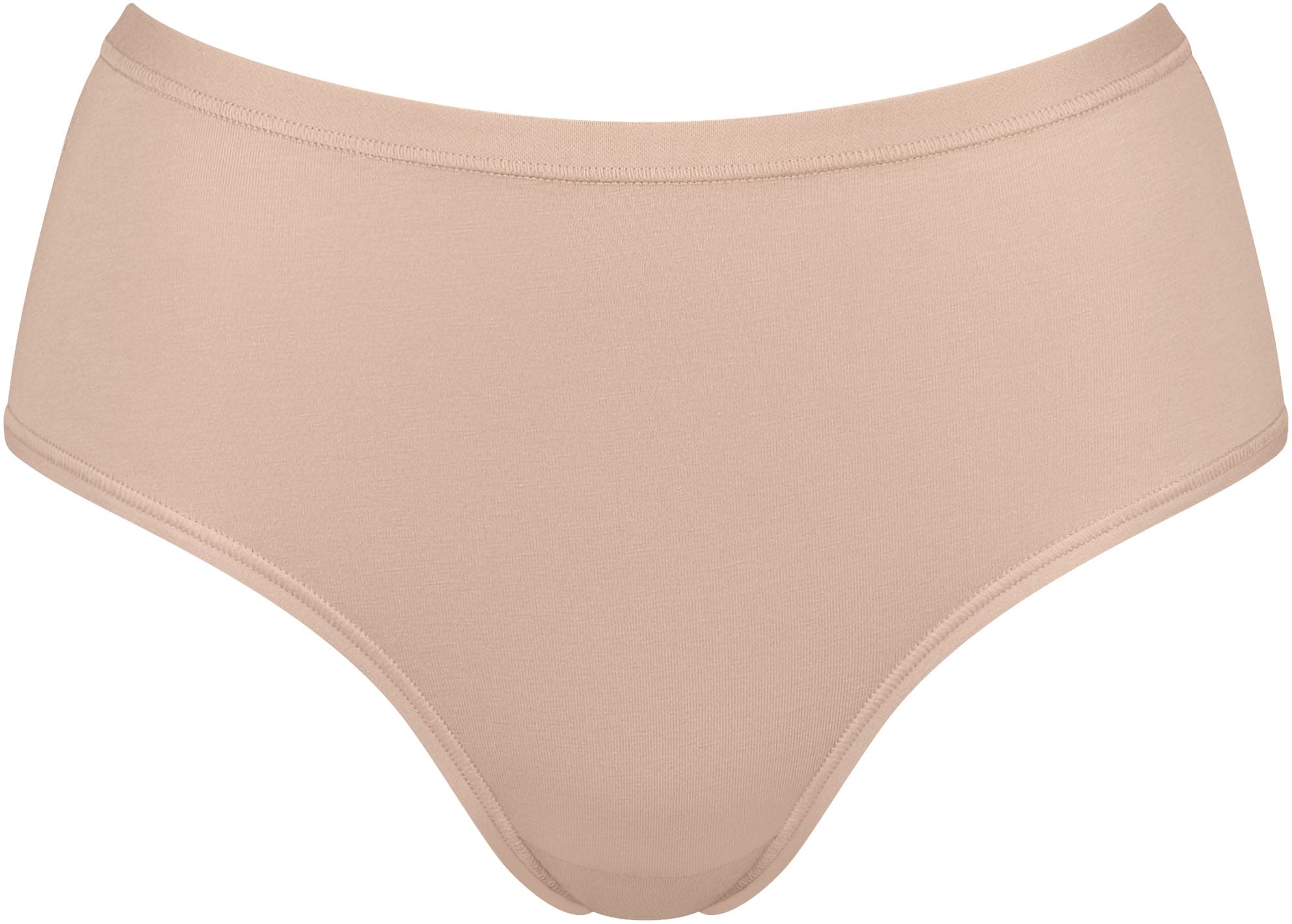 sloggi Midislip »GO Daily Cotton«, (3er Pack), Glanz-Effekt Details, weich, Baumwollmix, bequem, elastisch