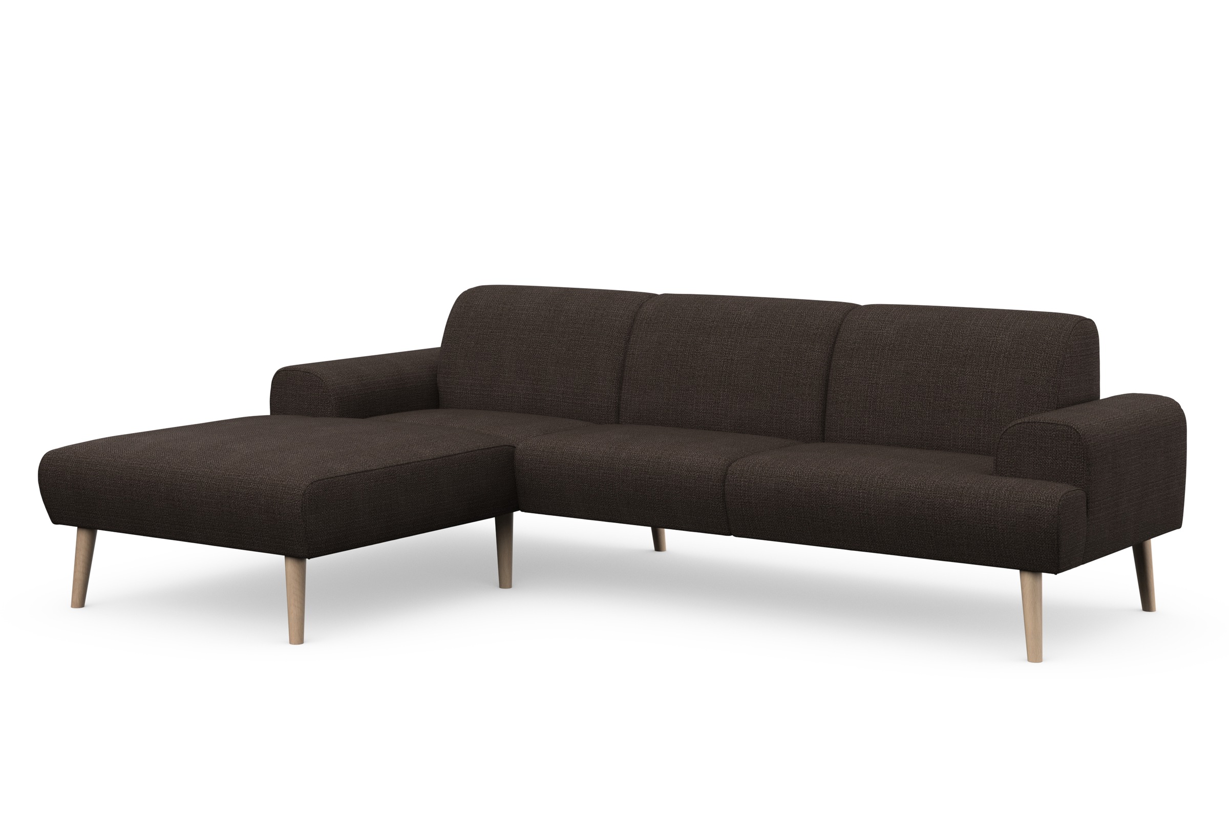 andas Ecksofa »Swift Scandic Design, Federkern für hohen Sitzkomfort, L-Form«, Federkern-Polsterung, B/T/H: 292/83/176 cm