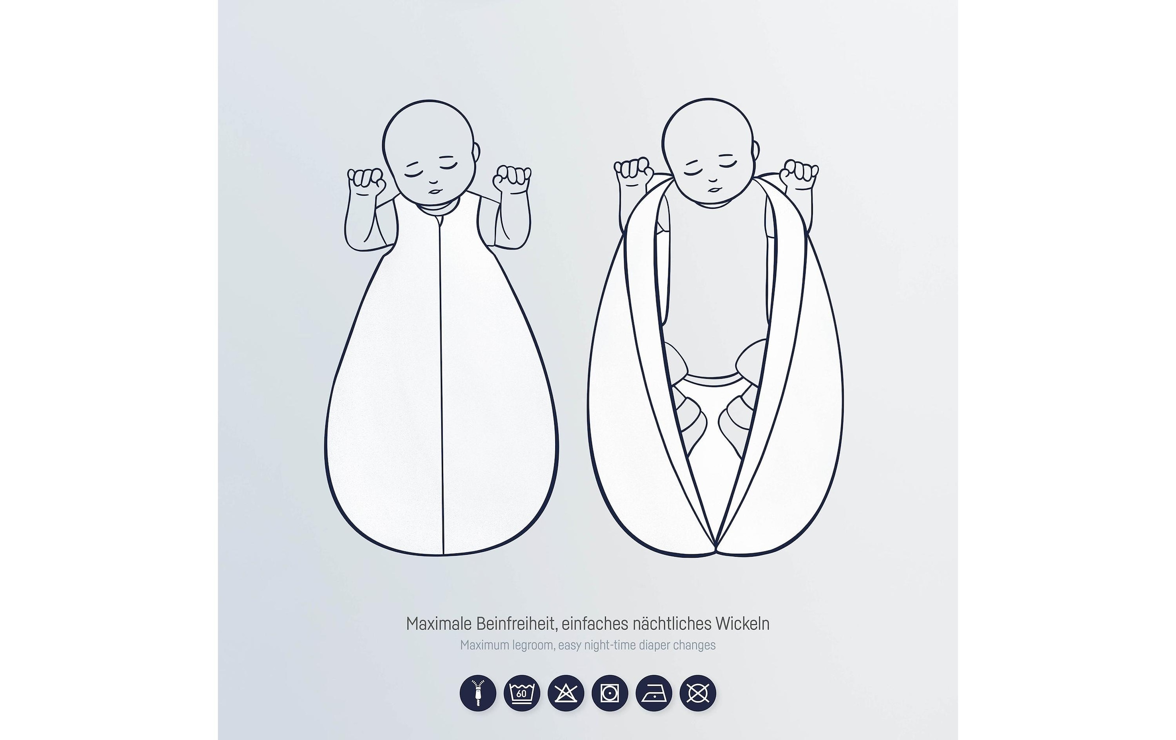 Julius Zöllner Babyschlafsack »Organic Sunshine 110 cm«