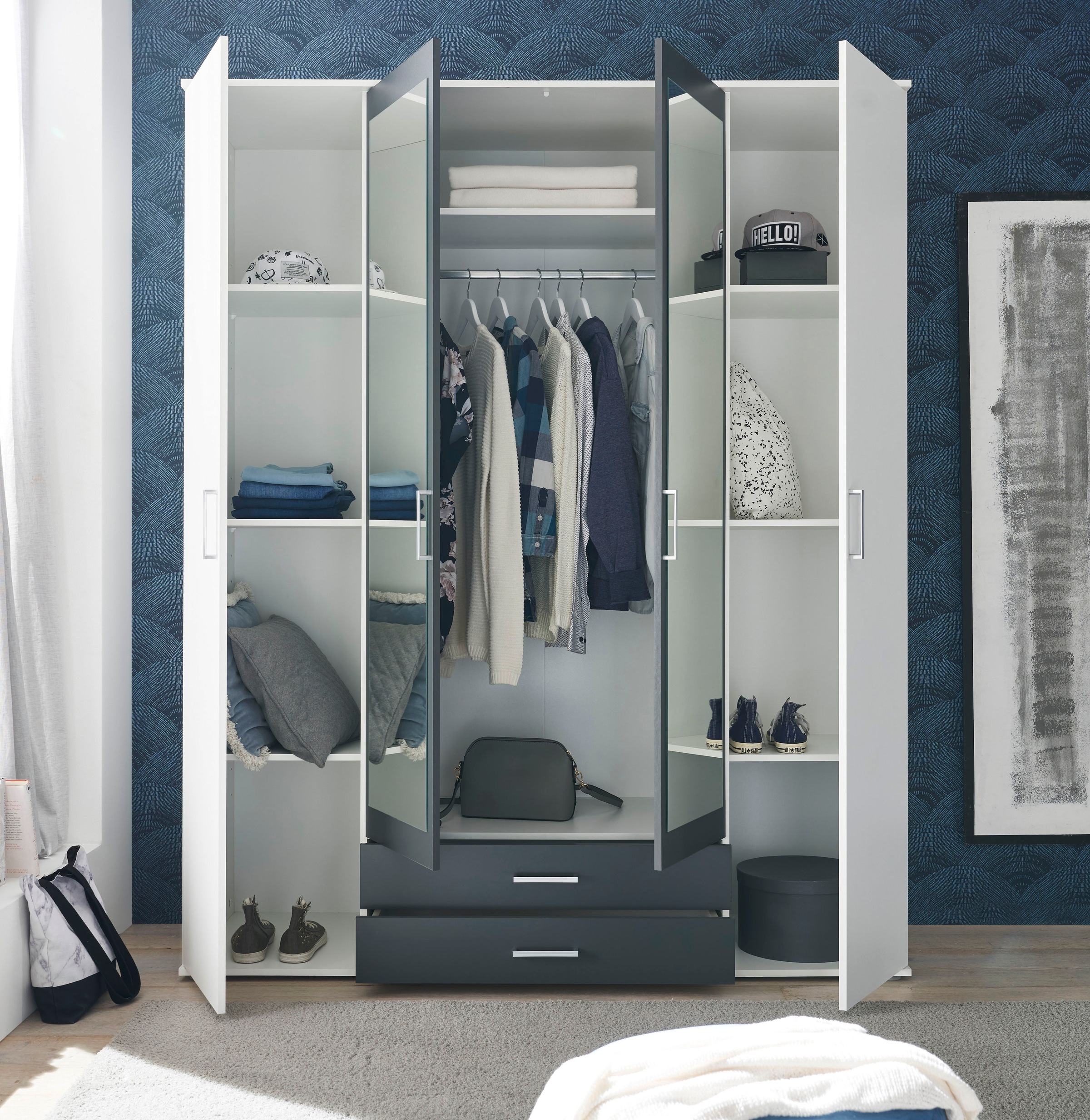 Schlafkontor Kleiderschrank »Hanau«