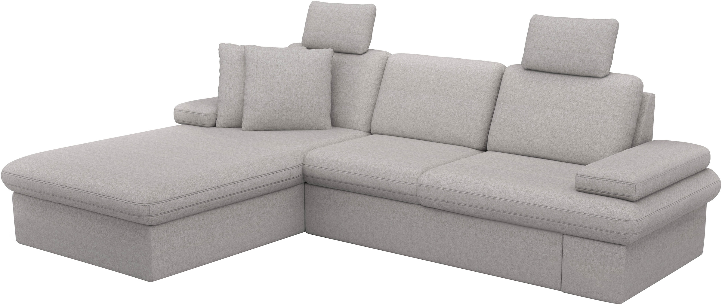 sit&more Ecksofa »Moreno«, mit Armteilverstellung,wahlweise mit Bettfunktion