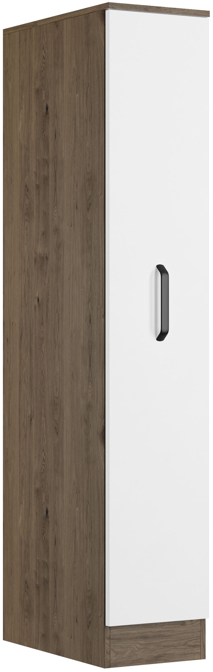 wiho Küchen Apothekerschrank "Elba, Breite/Höhe: 30/165 cm" mit 4 Ablagekörben