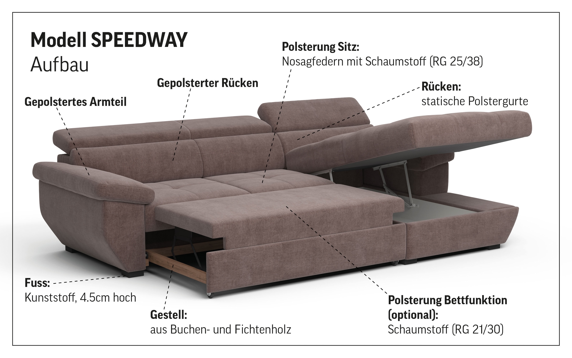 SPESSARTTRAUM Daunenbettdecke »Exklusiv, Bettdecken für Sommer und Winter«, Füllung 100% Daunen, Klasse 1, Downpass zertifiziert, Bezug 100% Baumwolle, nachhaltig (Made in Green), Hausstauballergiker geeignet, (1 St.), 5 Wärmeklassen & 8 Grössen