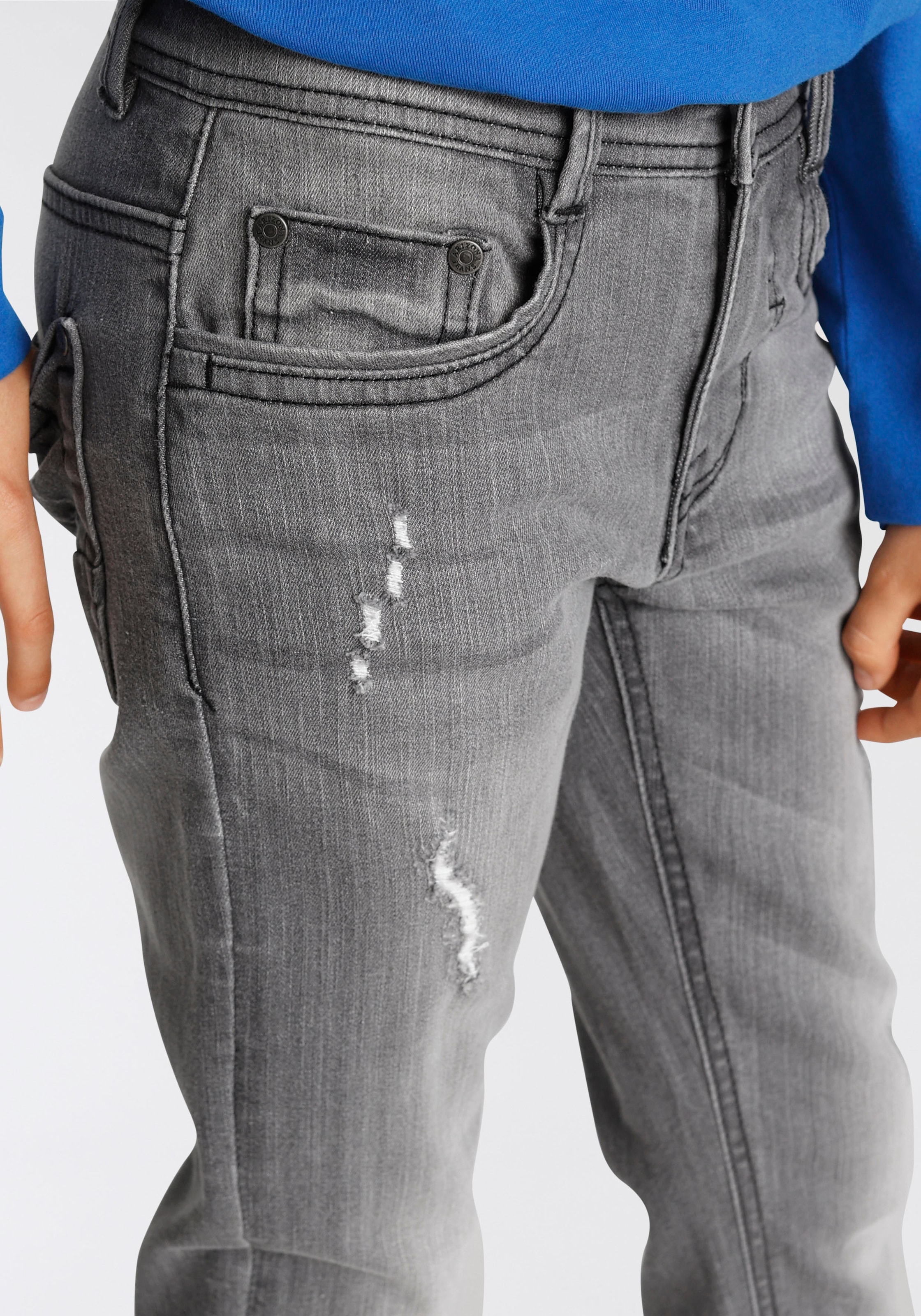 ✵ Arizona Stretch-Jeans »schmale Form mit toller Waschung« online entdecken  | Jelmoli-Versand