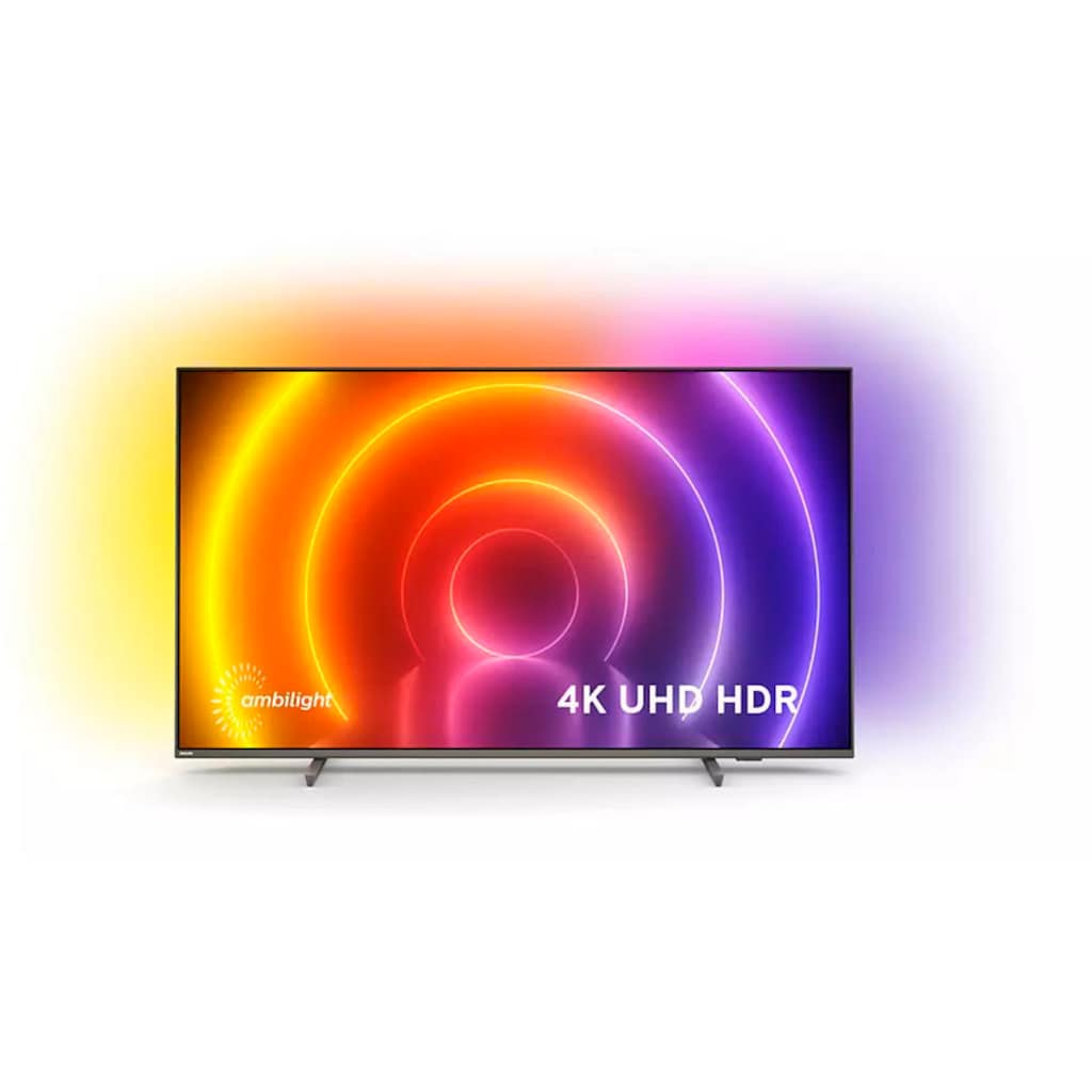 Philips LED-Fernseher »65PUS8106/12«, 164 cm/65 Zoll, 4K Ultra HD, Android TV-Smart-TV, 3-seitiges Ambilight