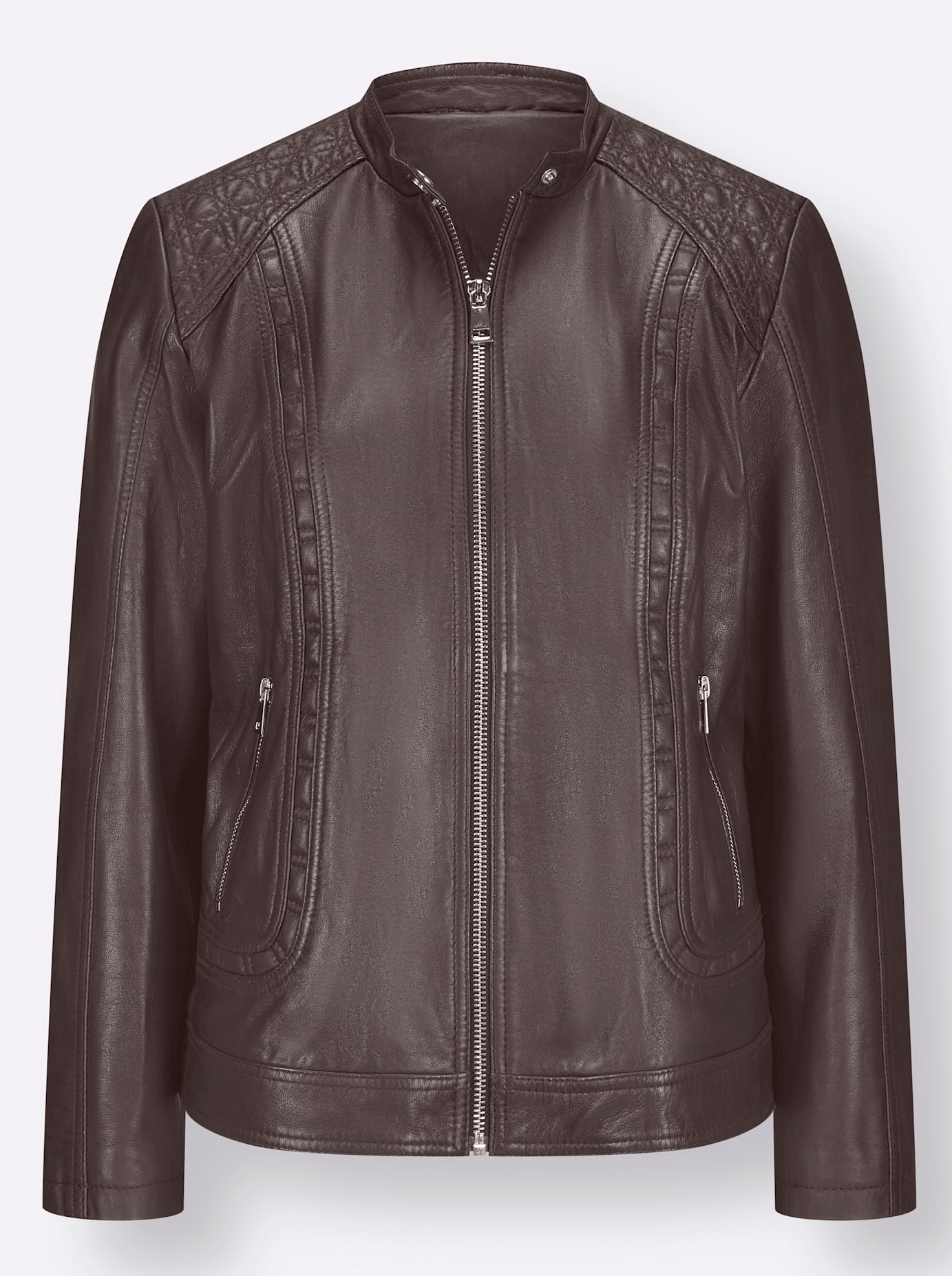 Inspirationen Lederjacke, ohne Kapuze